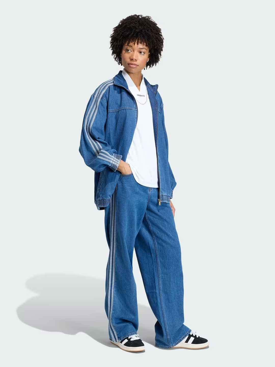 Adidas felpa jeans oversize