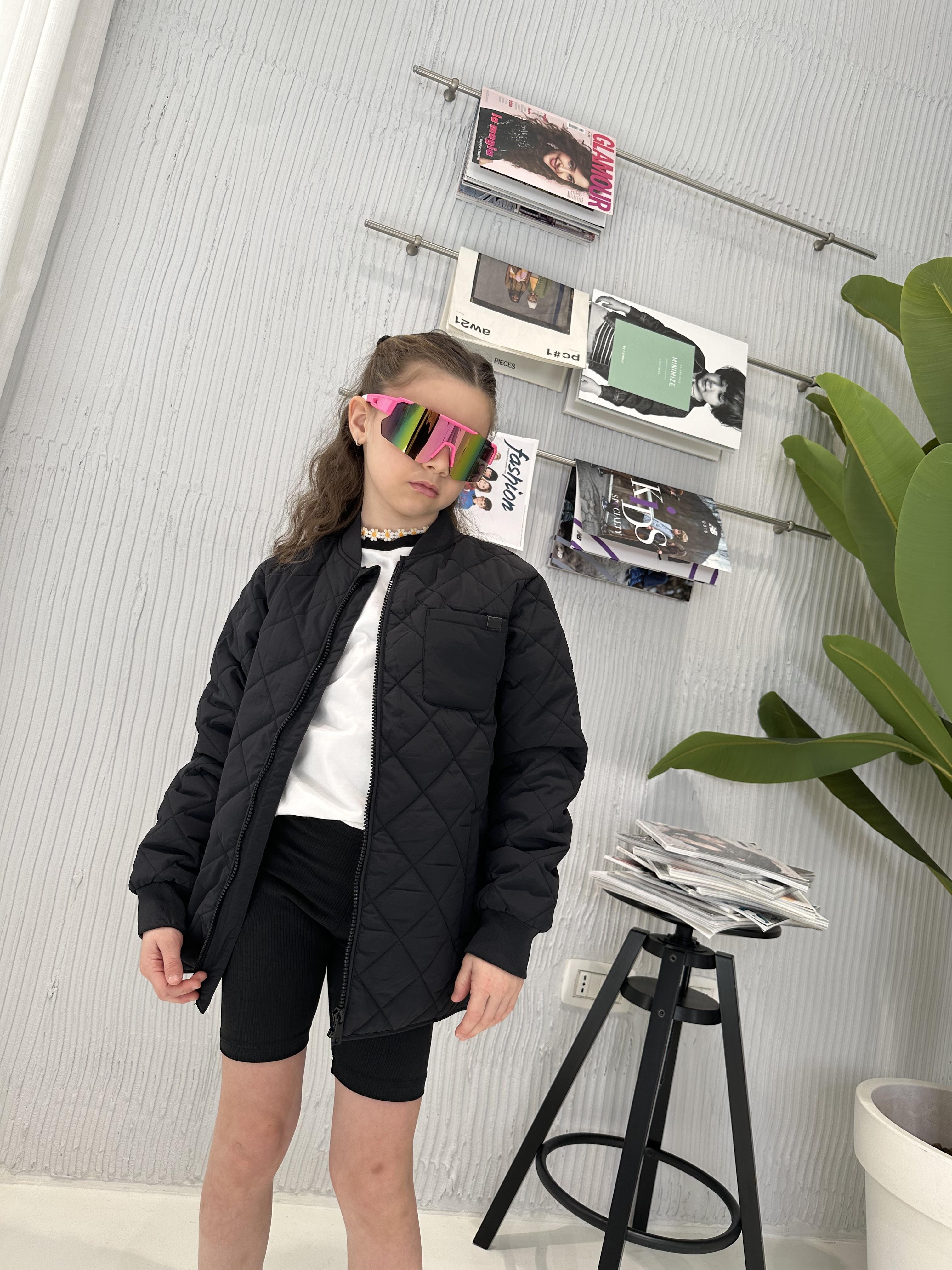 Name It giubbino kids nero trapuntato