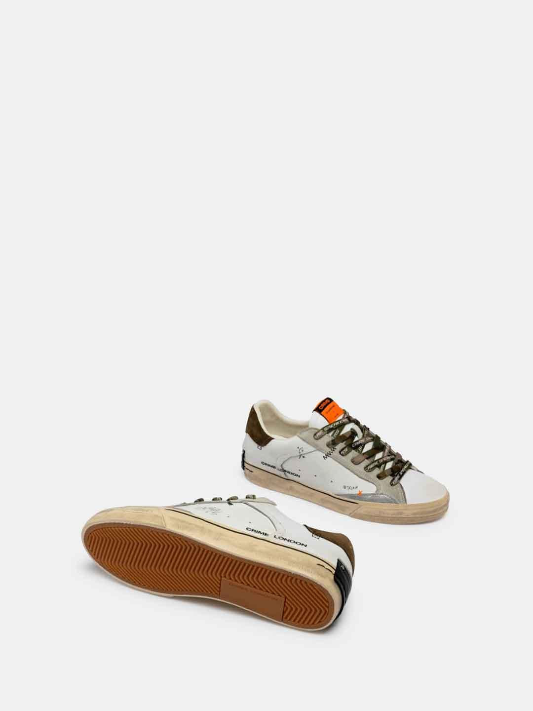 Crime Deconstructed sneakers bianco