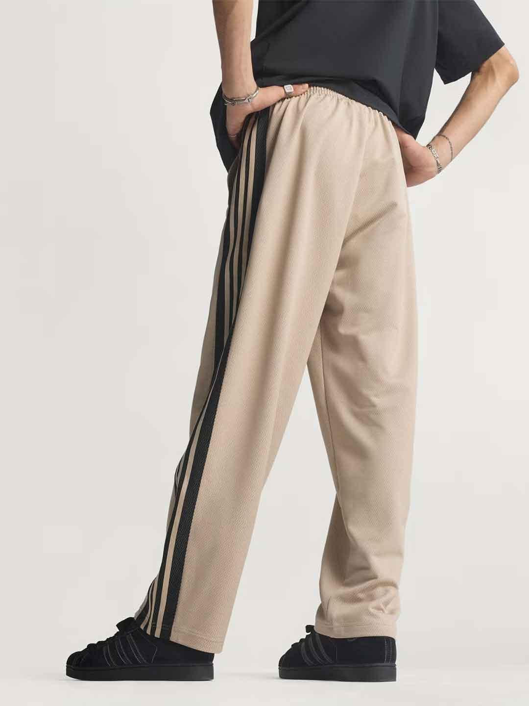 Adidas pantalone beige a rete