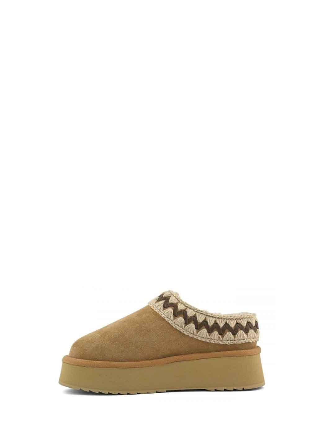 Mou Platform Clog sabot beige