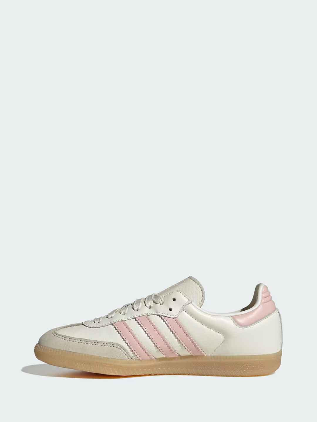Adidas Samba OG sneakers panna e rosa