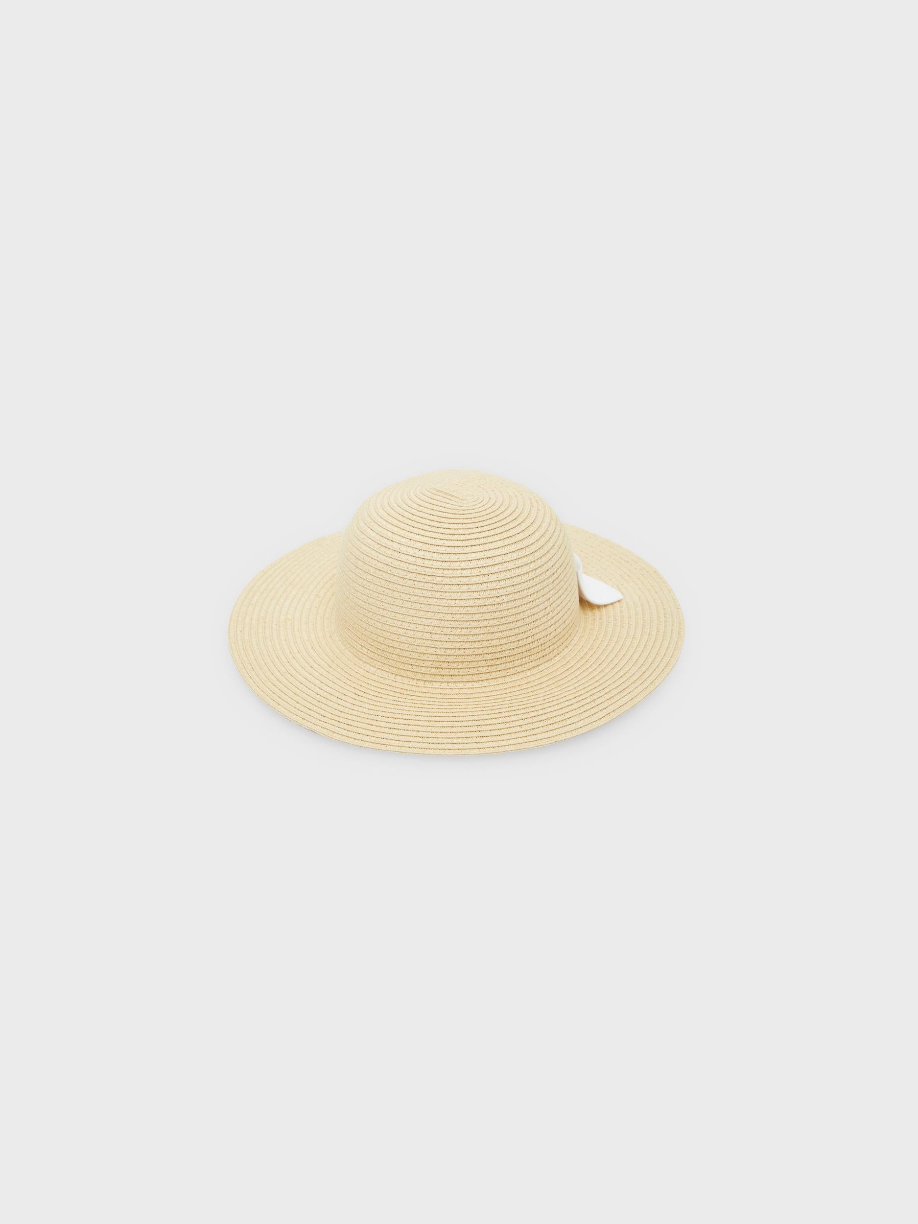 Name It kids cappello di paglia beige con fiocco