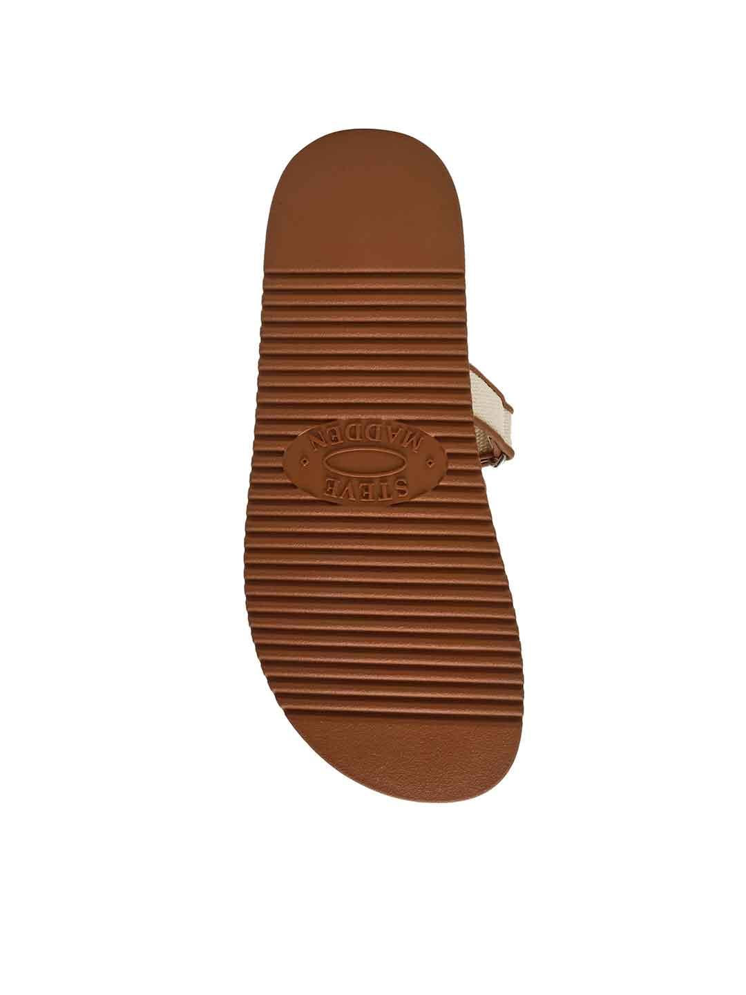 Steve Madden Missile sandali cuoio in rafia