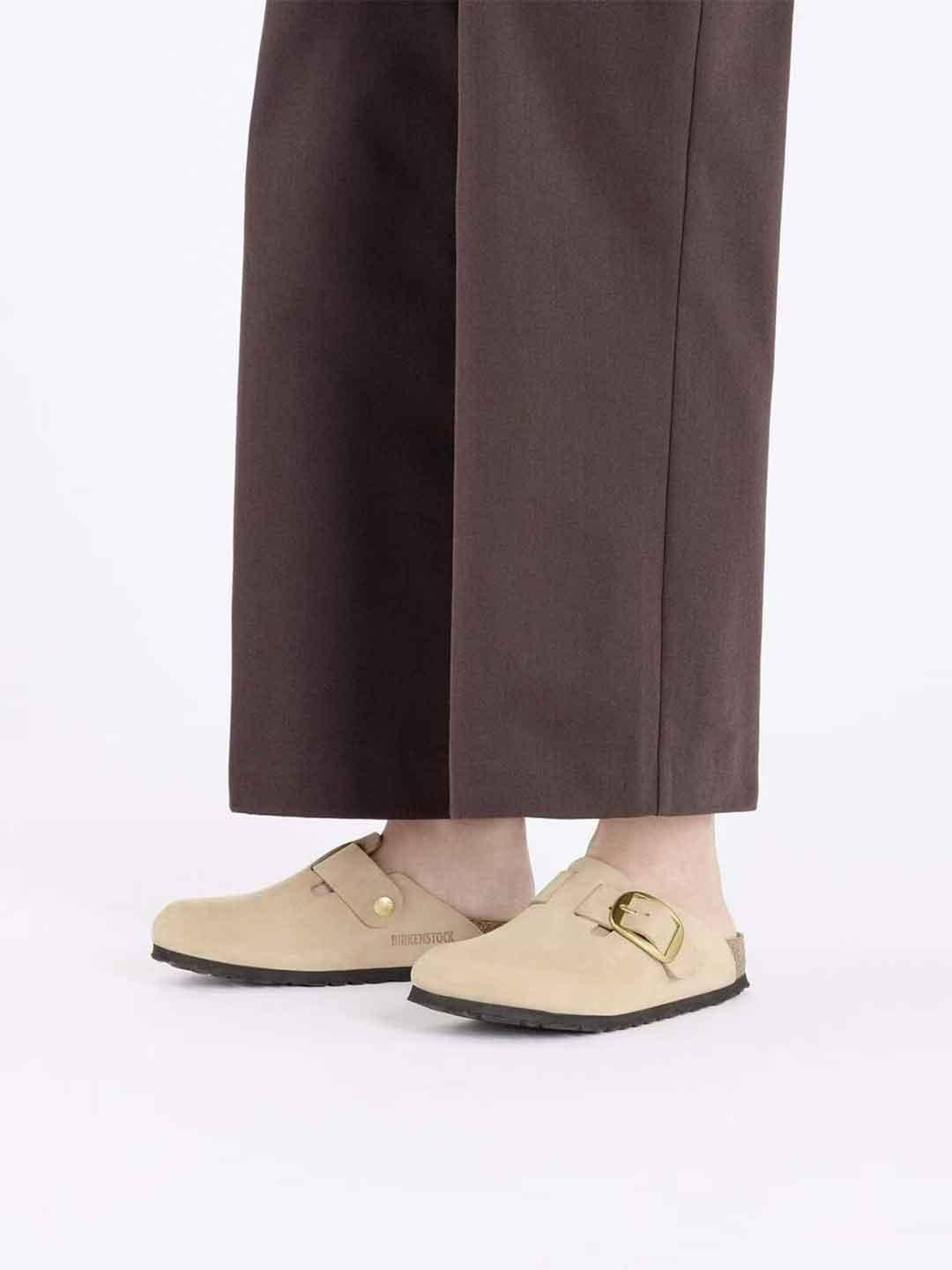 Birkenstock Boston sabot beige