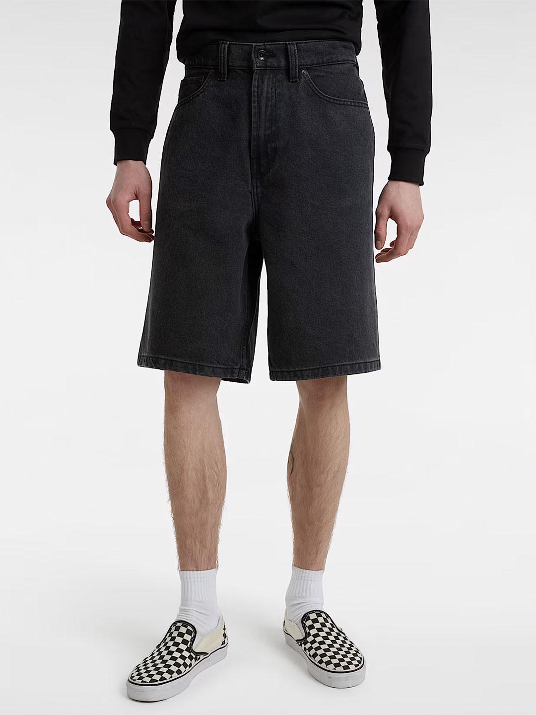 Vans t-bermuda nero in jeans