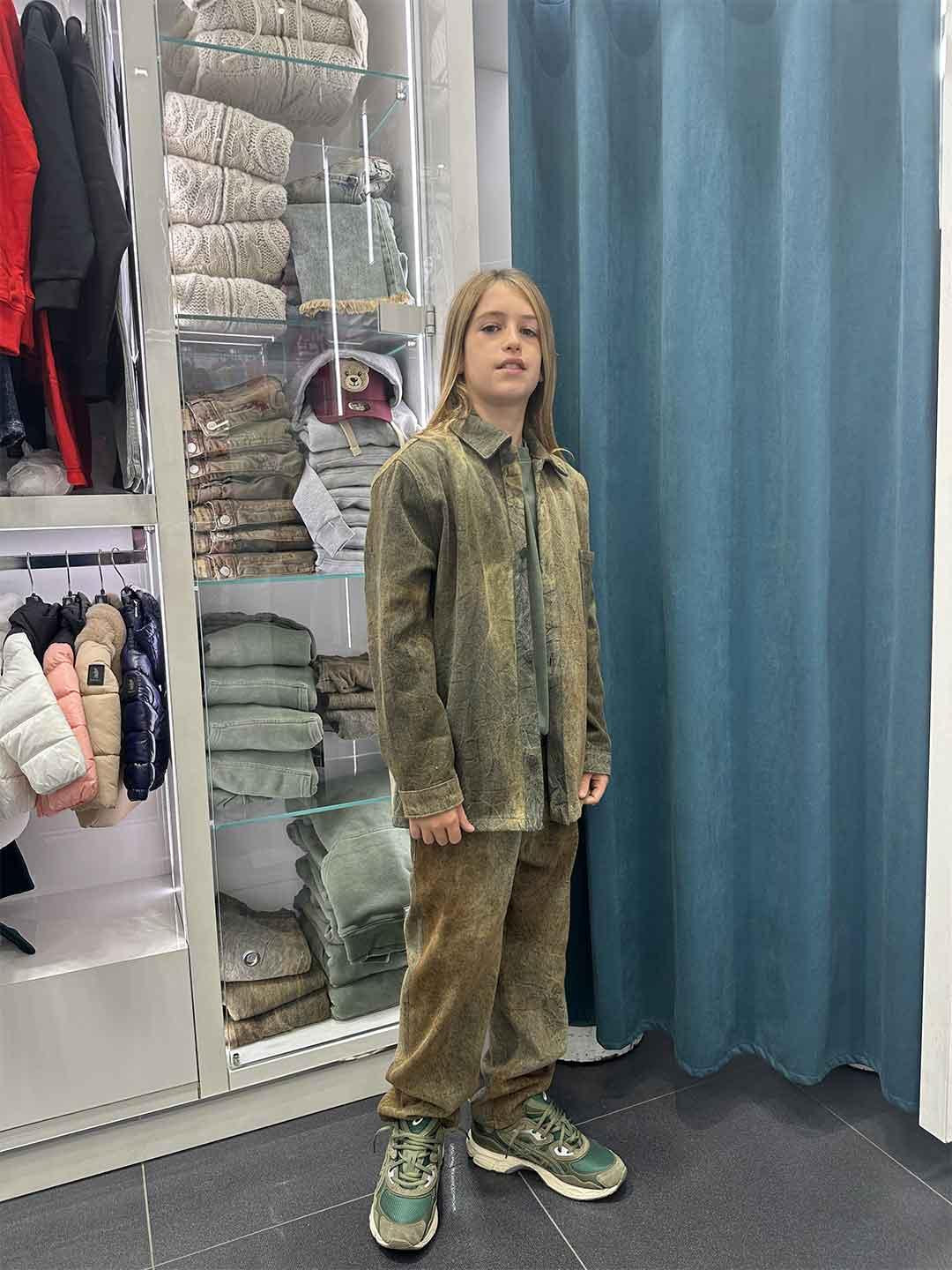 I'm Brian jeans kids marrone
