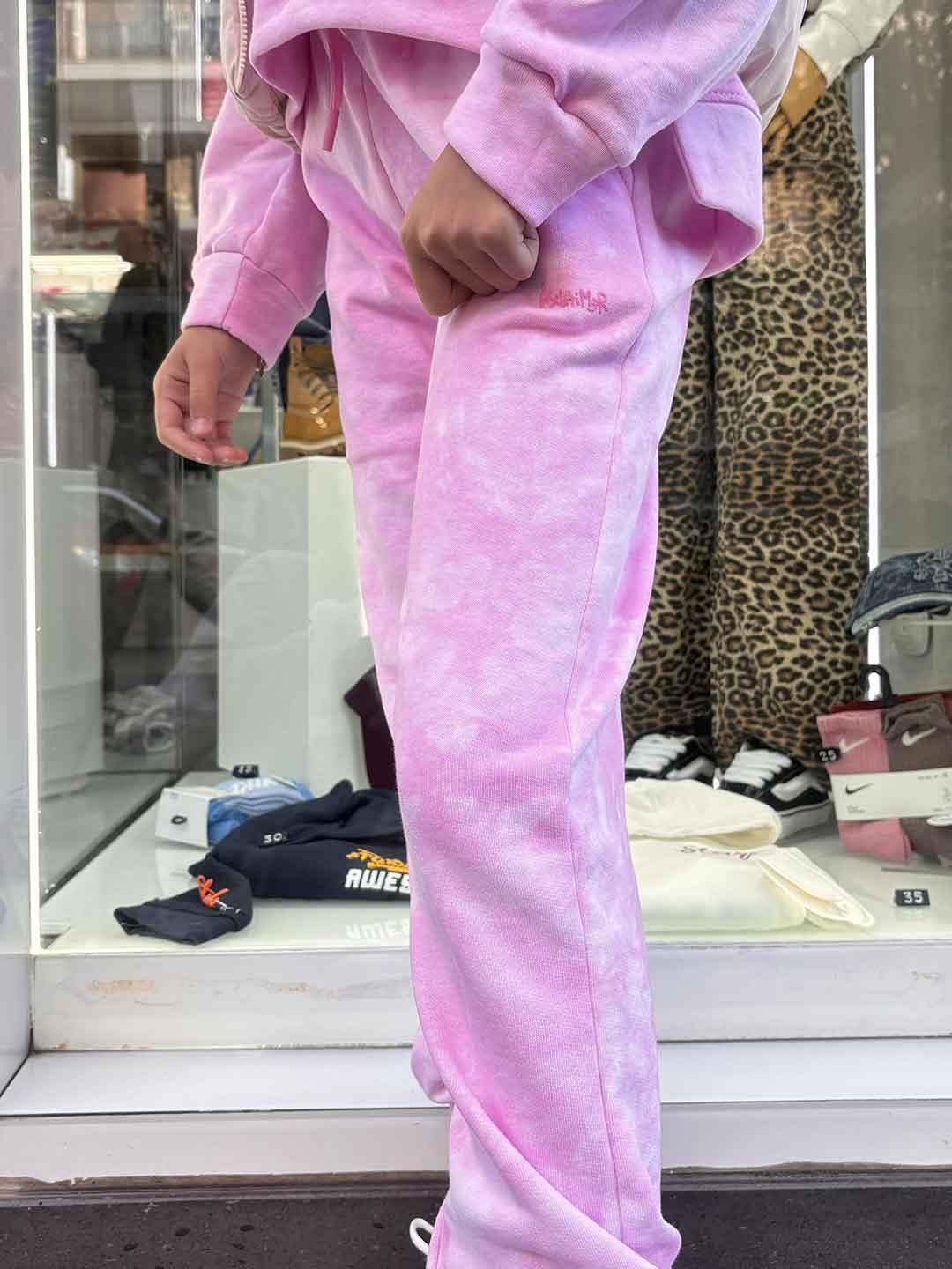 Disclaimer pantaloni kids rosa