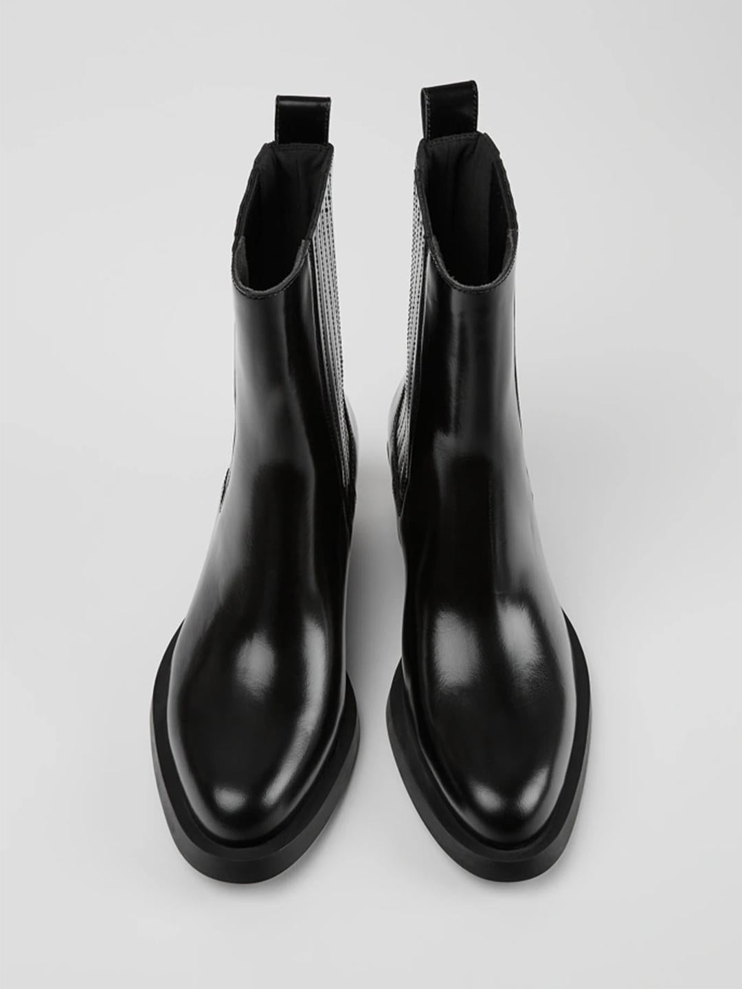 Camper Bonnie stivale nero in pelle