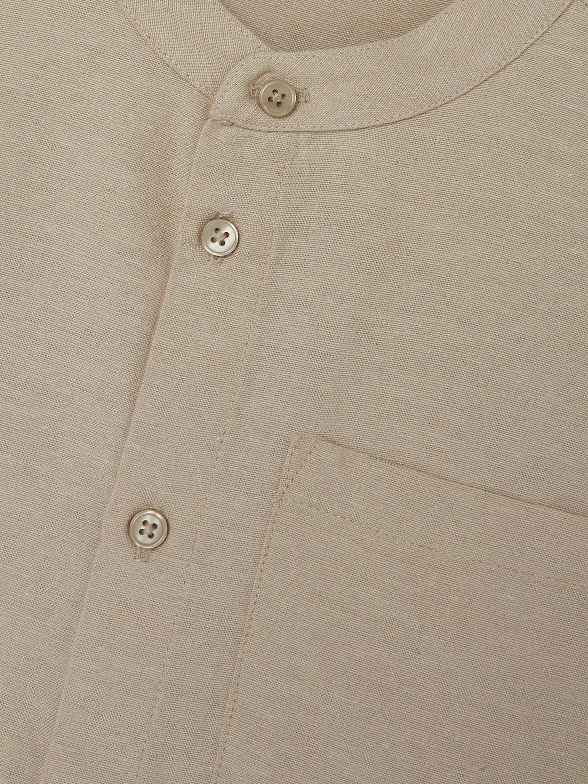 Name It camicia kids beige con taschino