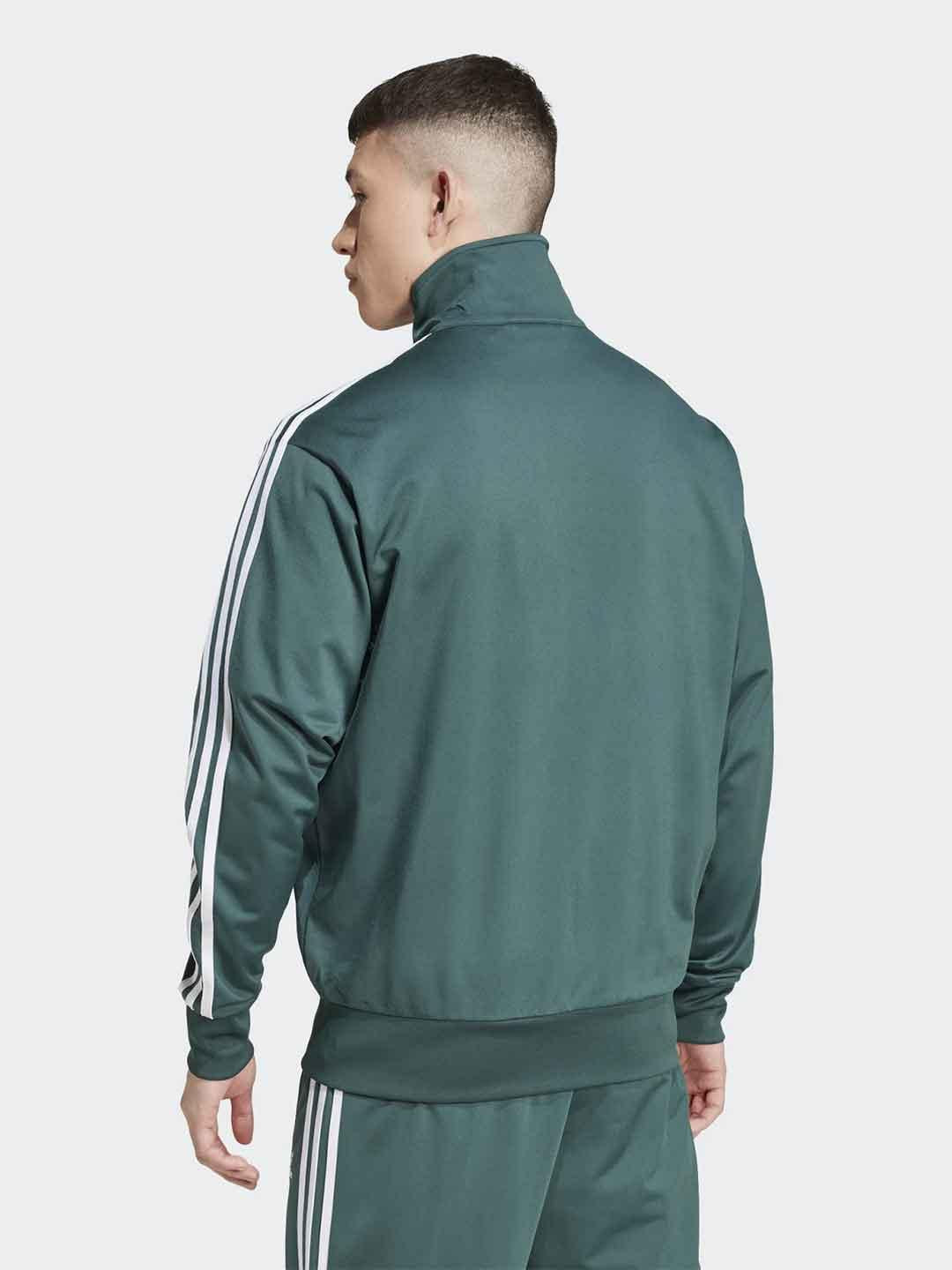 Adidas felpa verde con zip