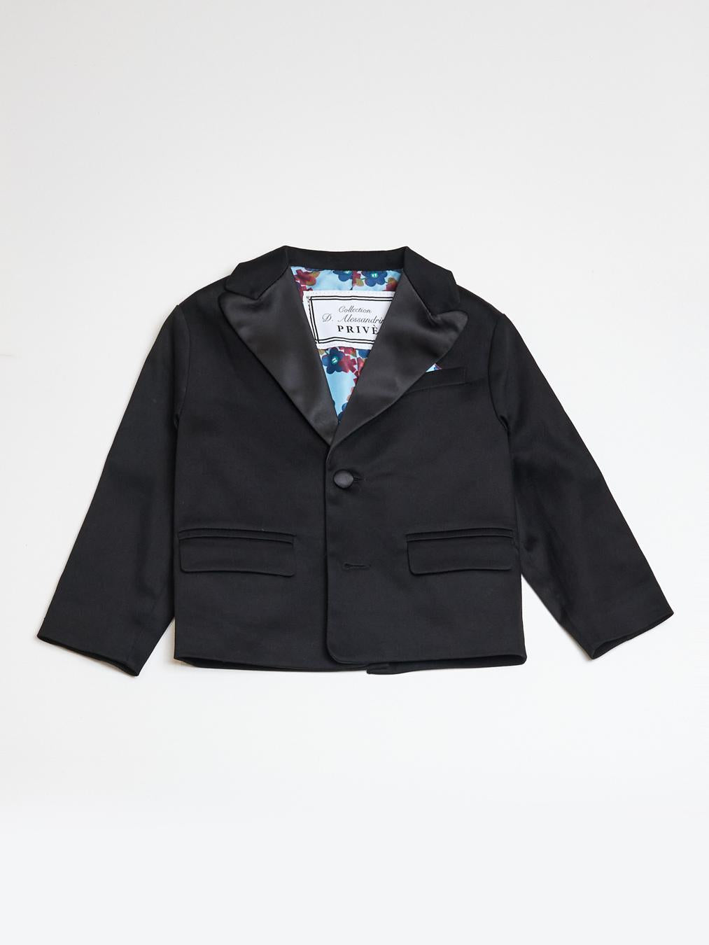 Daniele Alessandrini kids giacca elegante nera