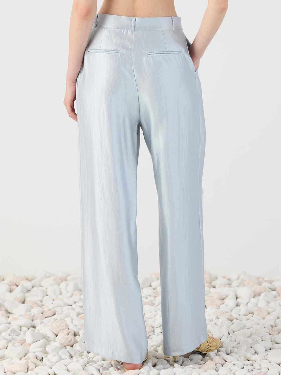 Eleh pantaloni azzurro