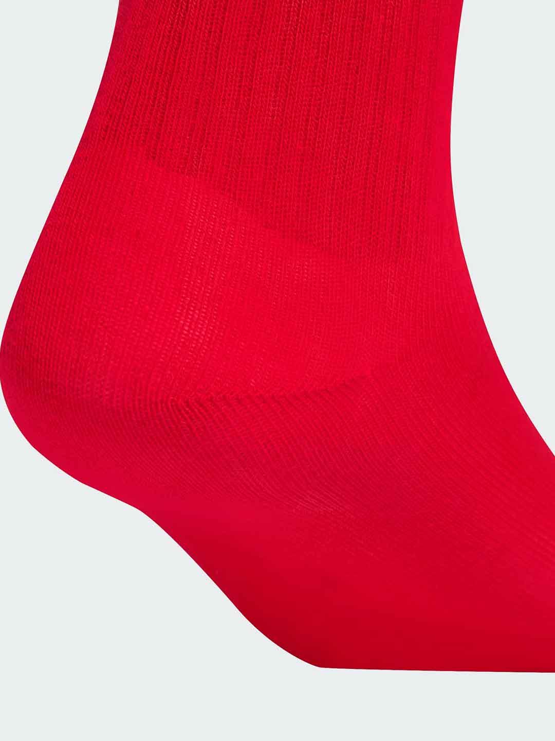 Adidas calzini kids rosso set da 3 paia