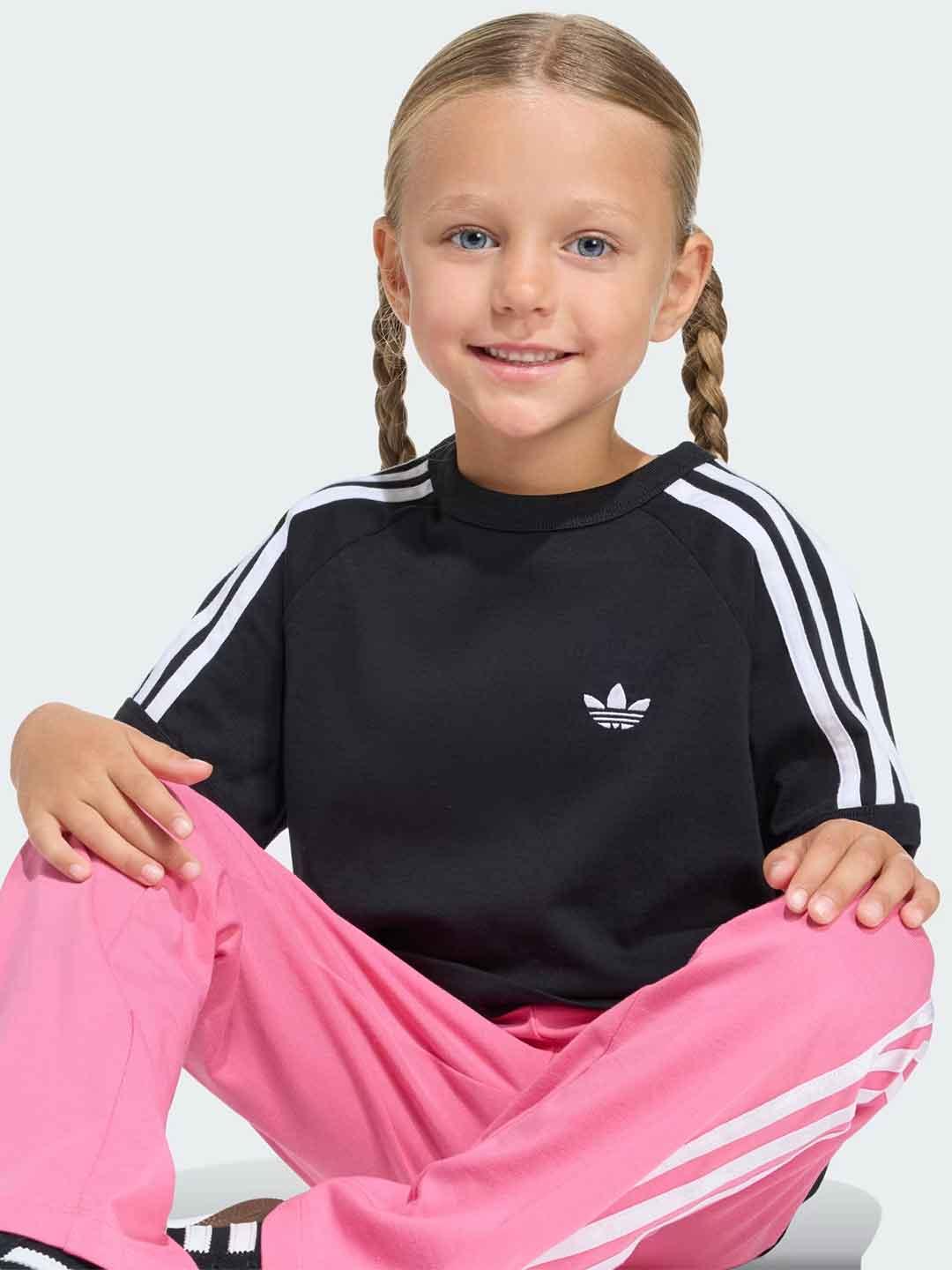 Adidas t-shirt kids nero
