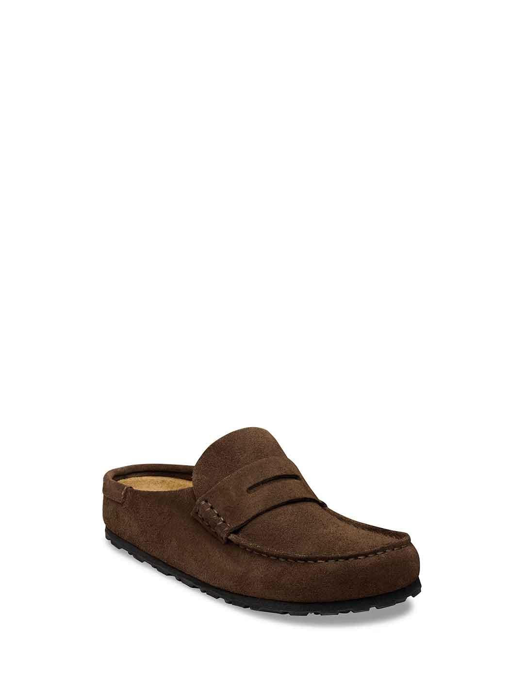 Birkenstock Naples Wrapped sabot marrone