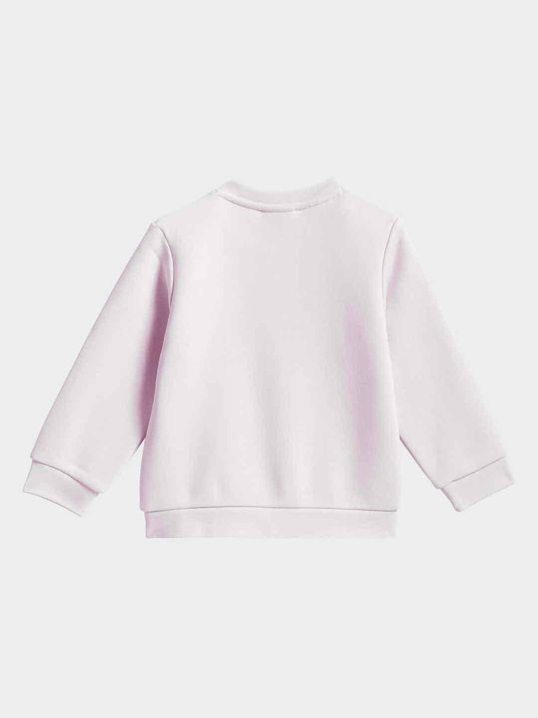 Adidas coordinato kids rosa con fiori