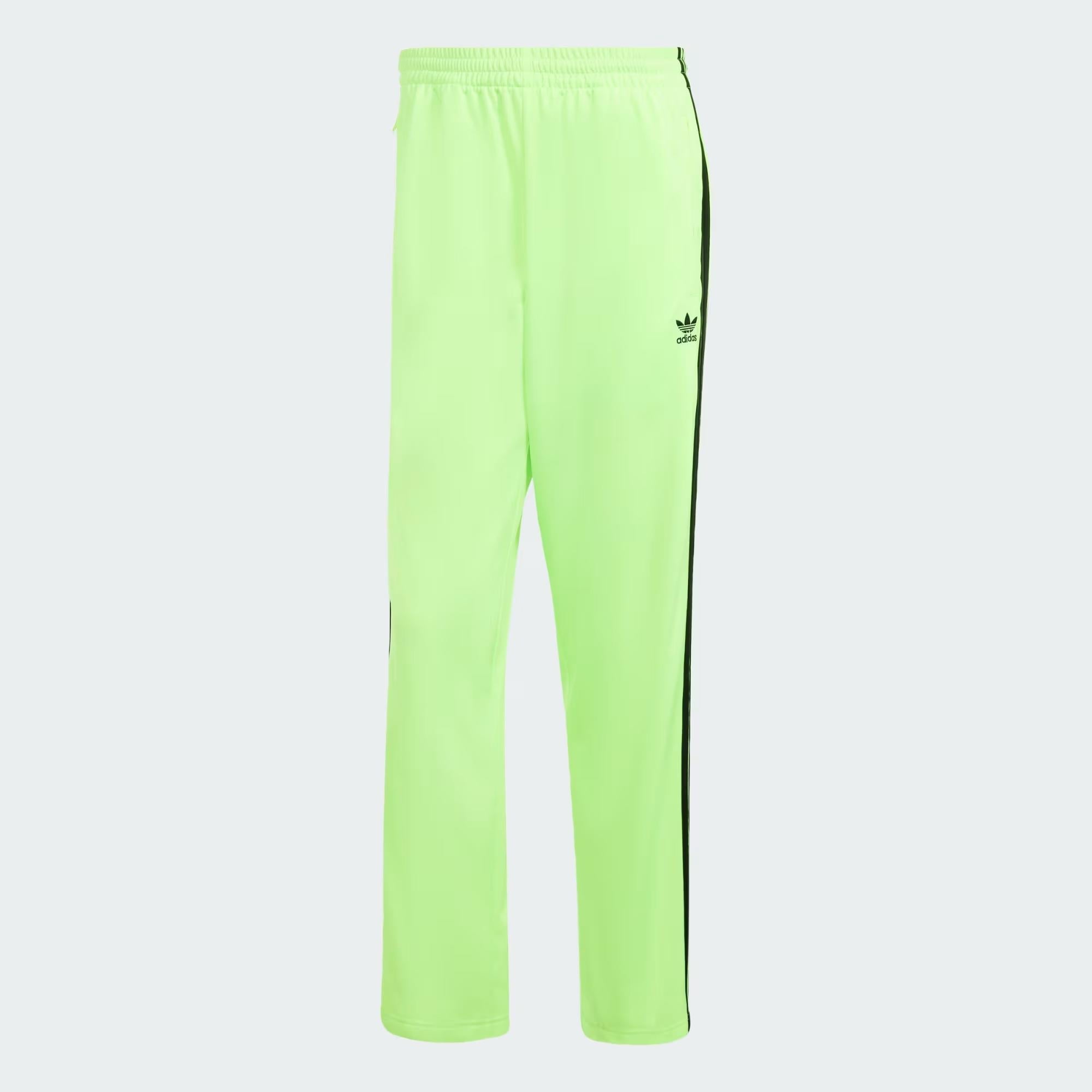 Adidas pantaloni verde fondo con zip