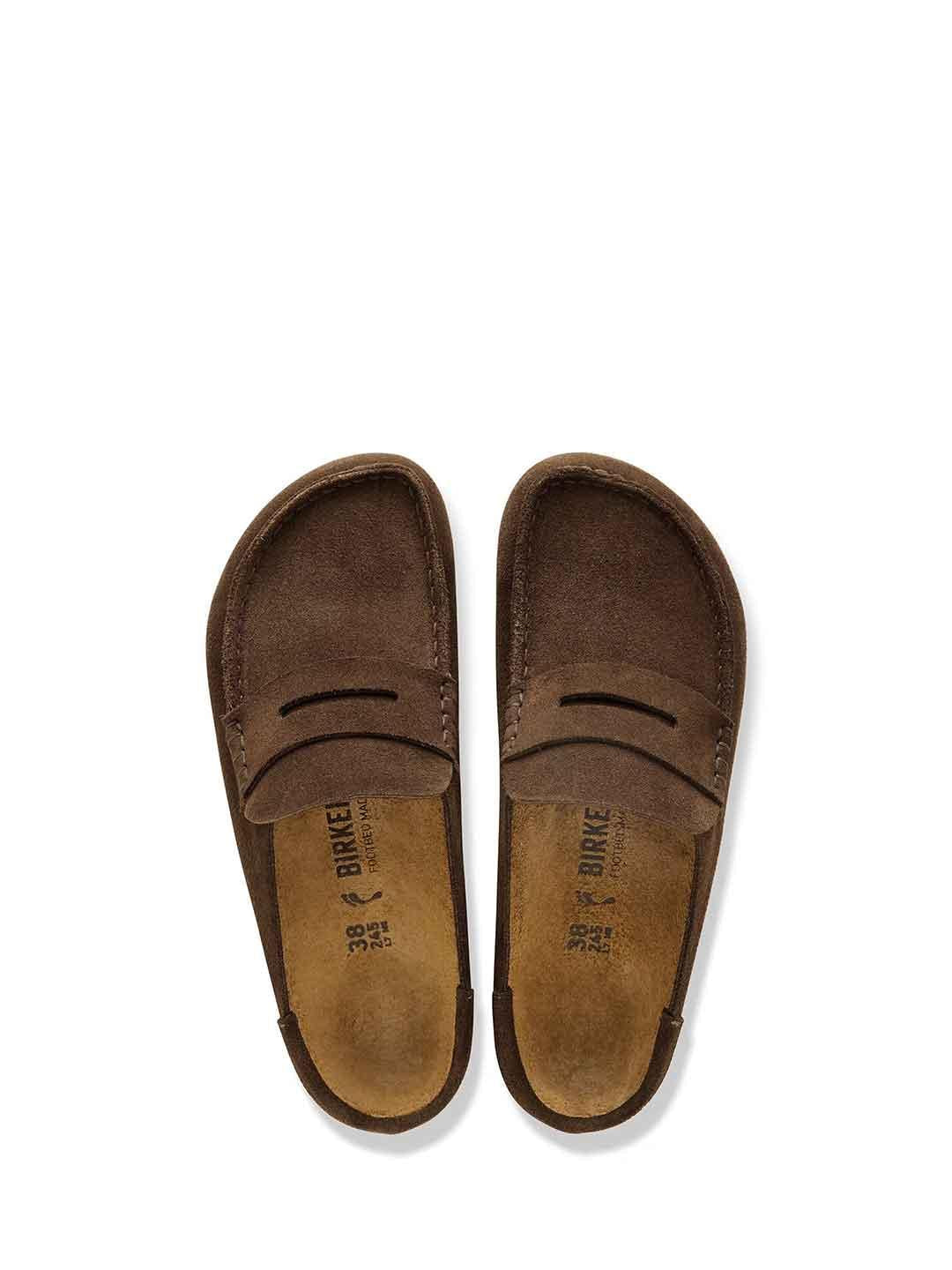 Birkenstock Naples Wrapped sabot marrone