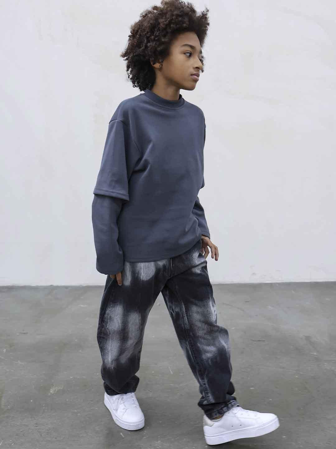 Present Day jeans kids nero