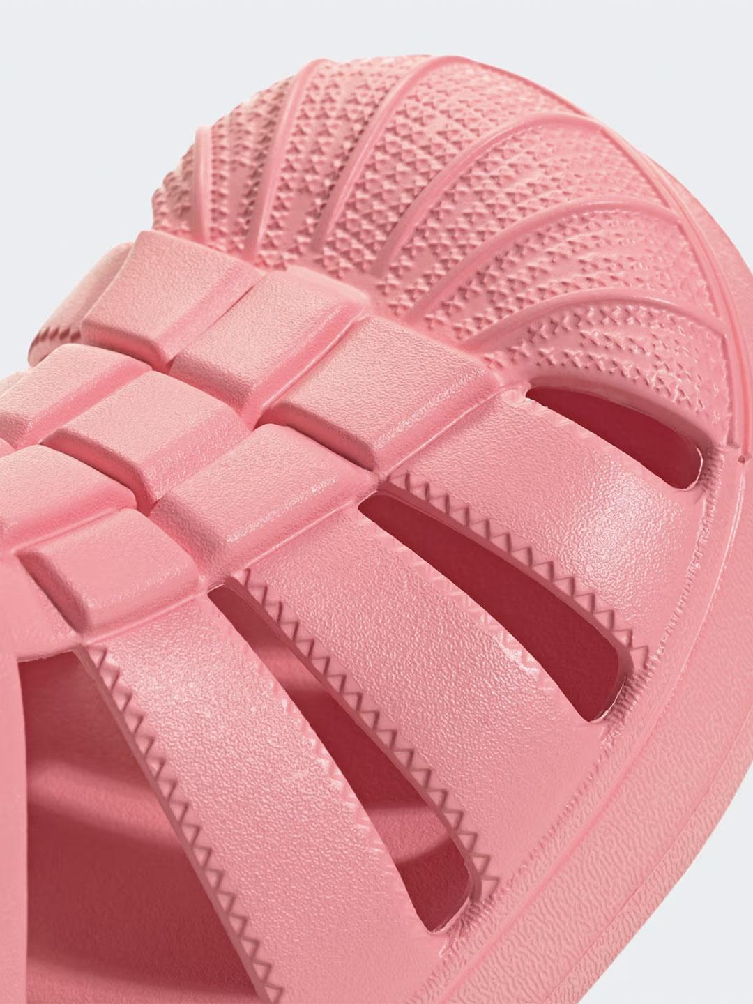 Adidas Super Star sandali kids rosa in gomma