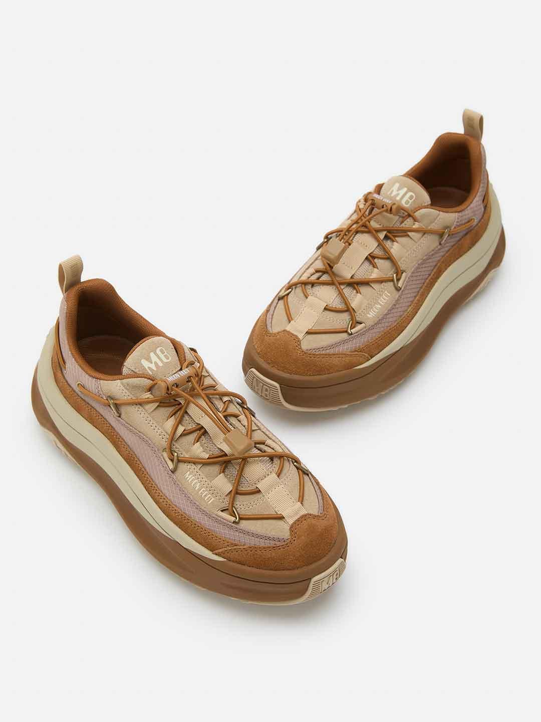 Moon Boot 247 Xlace sneakers cuoio