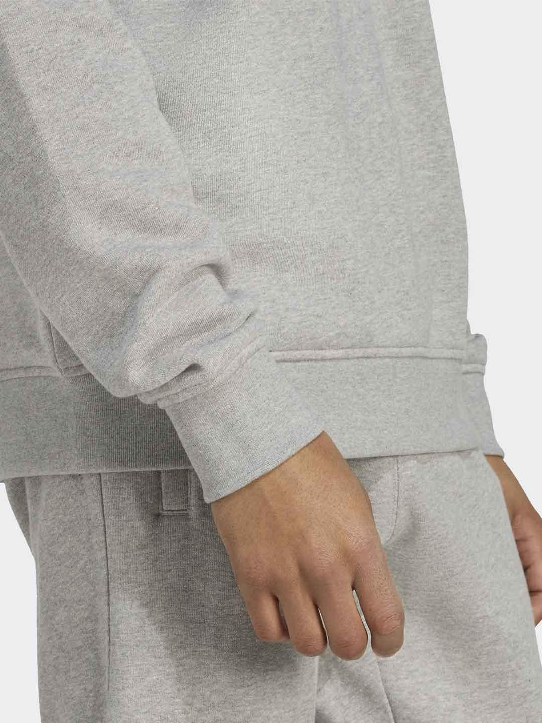 Adidas felpa grigio girocollo