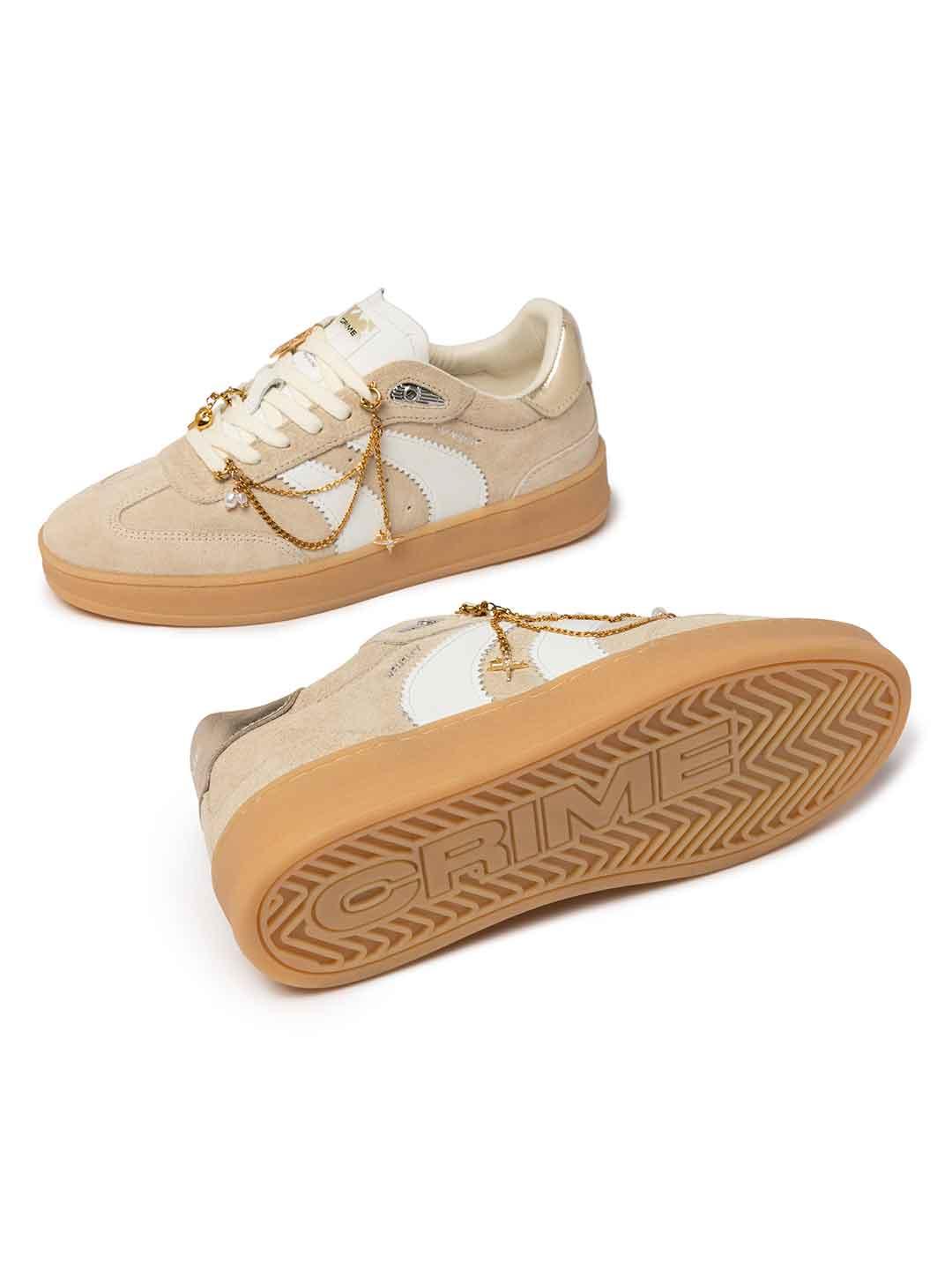 Crime Wembley sneakers beige