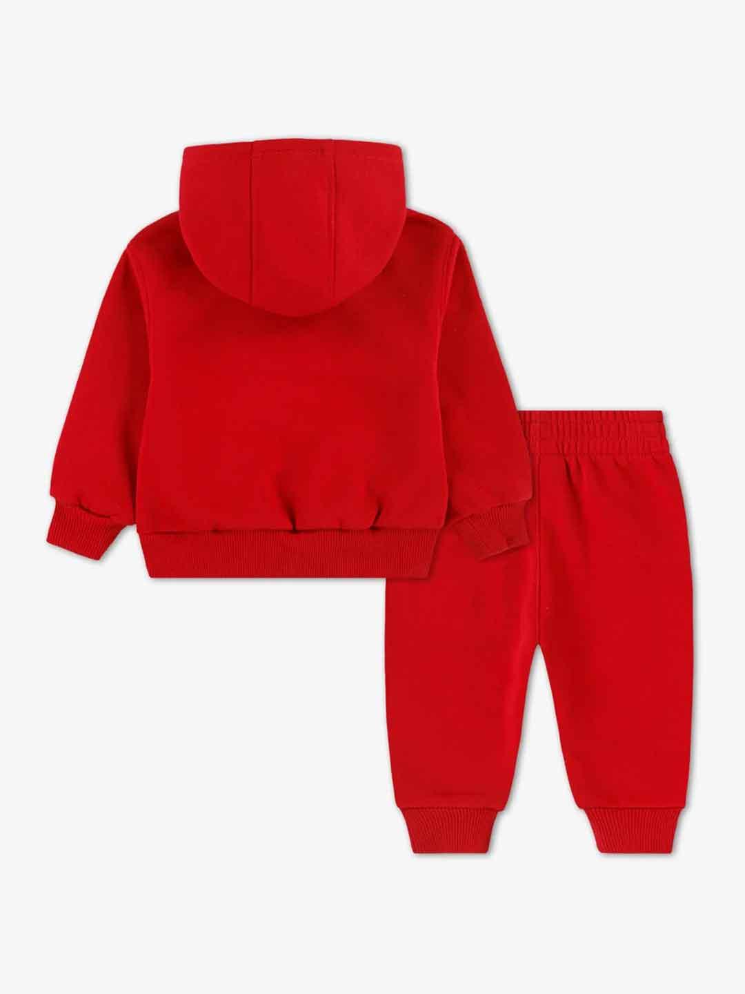 Nike coordinato kids rosso e oro