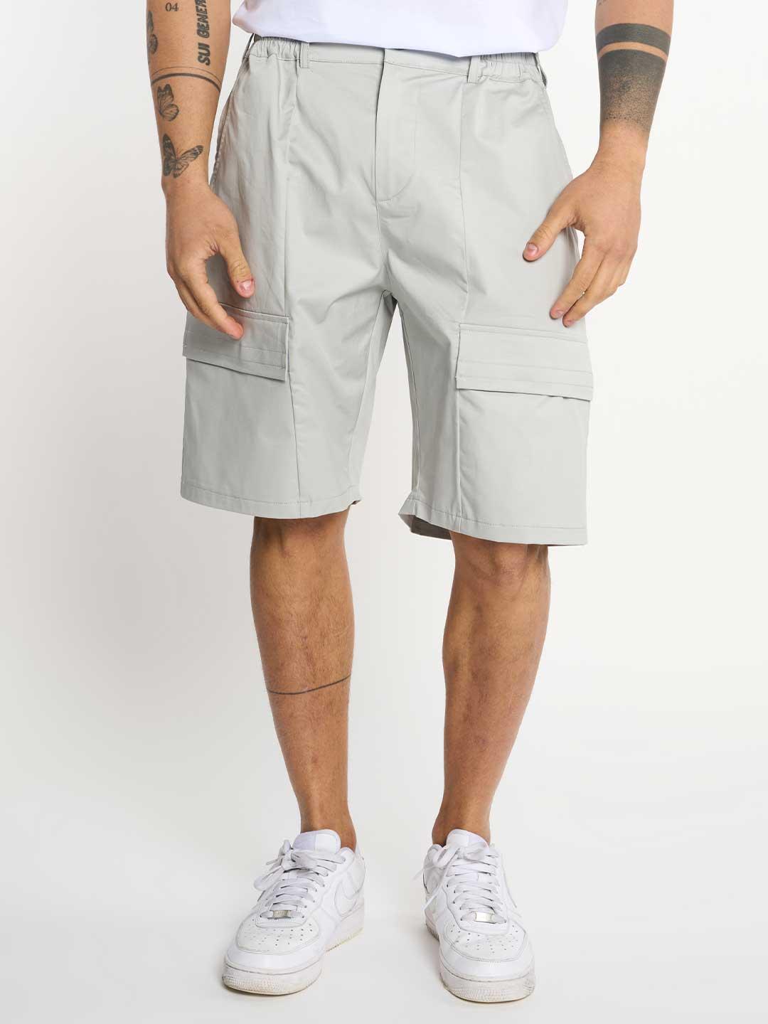 Gavroche bermuda grigio cargo