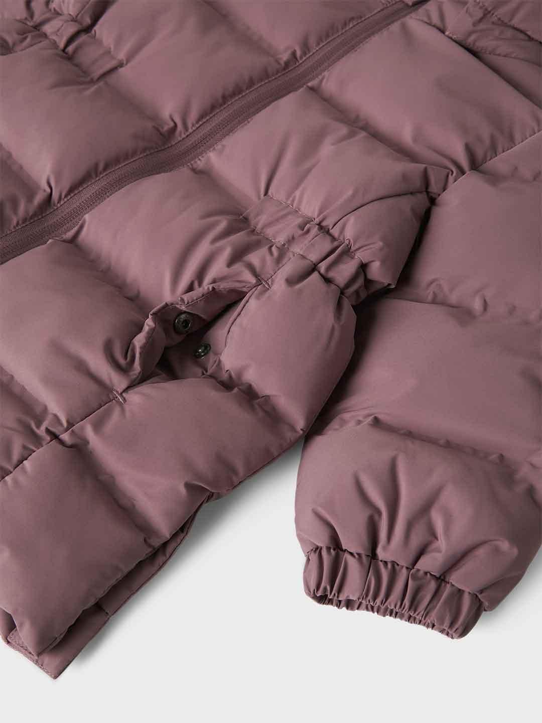 Name It giubbino kids rosa con cappuccio