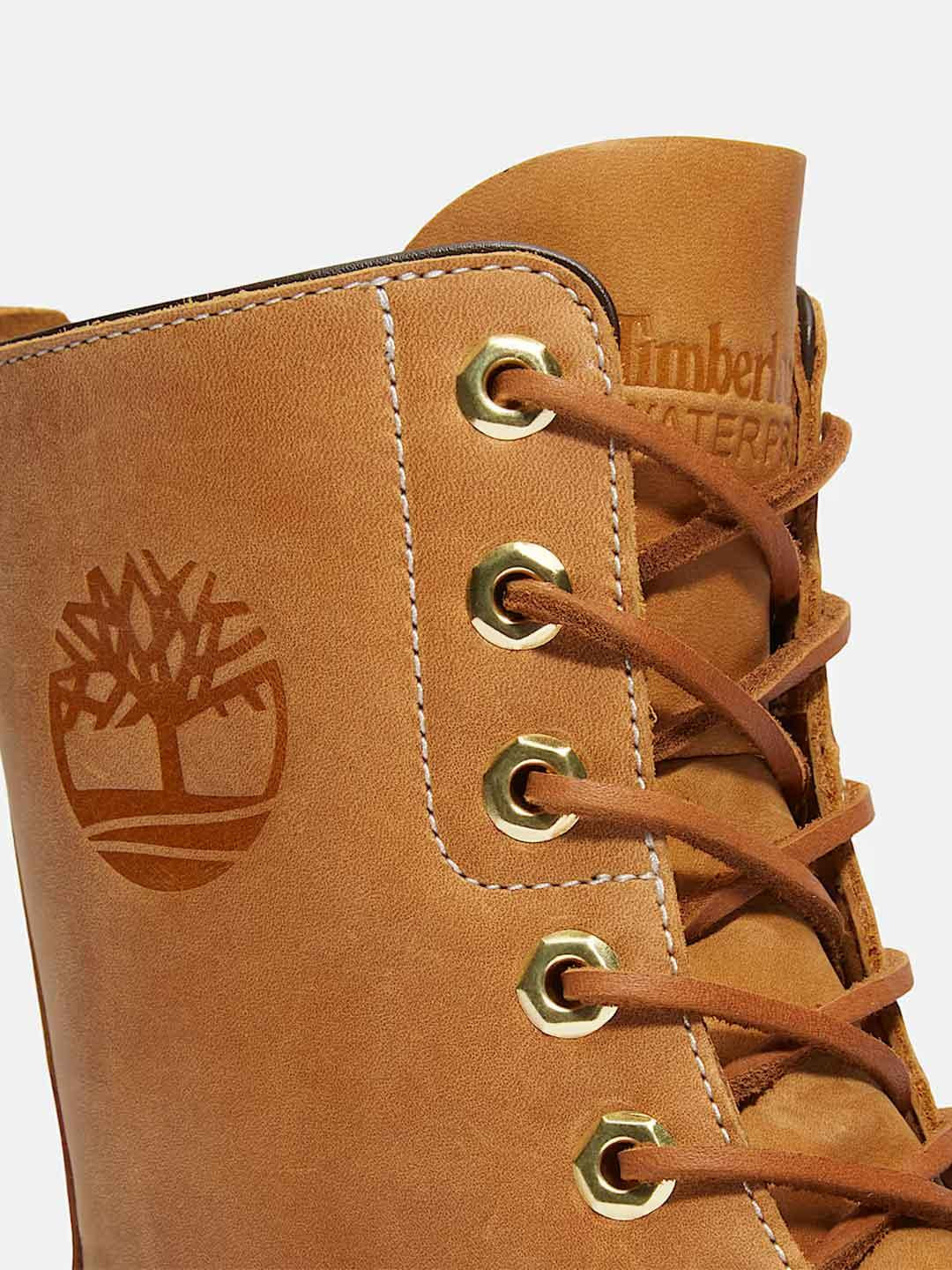 Timberland Premium 8 Inch anfibio beige impermeabile