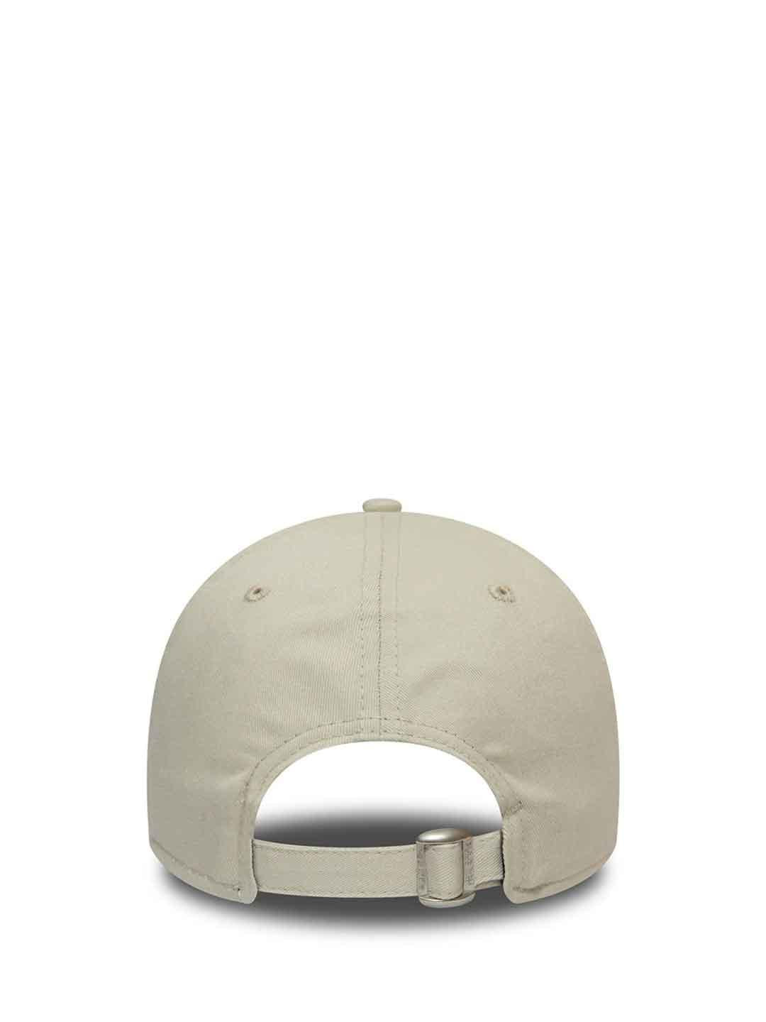 New Era 9Forty cappello beige logo nero