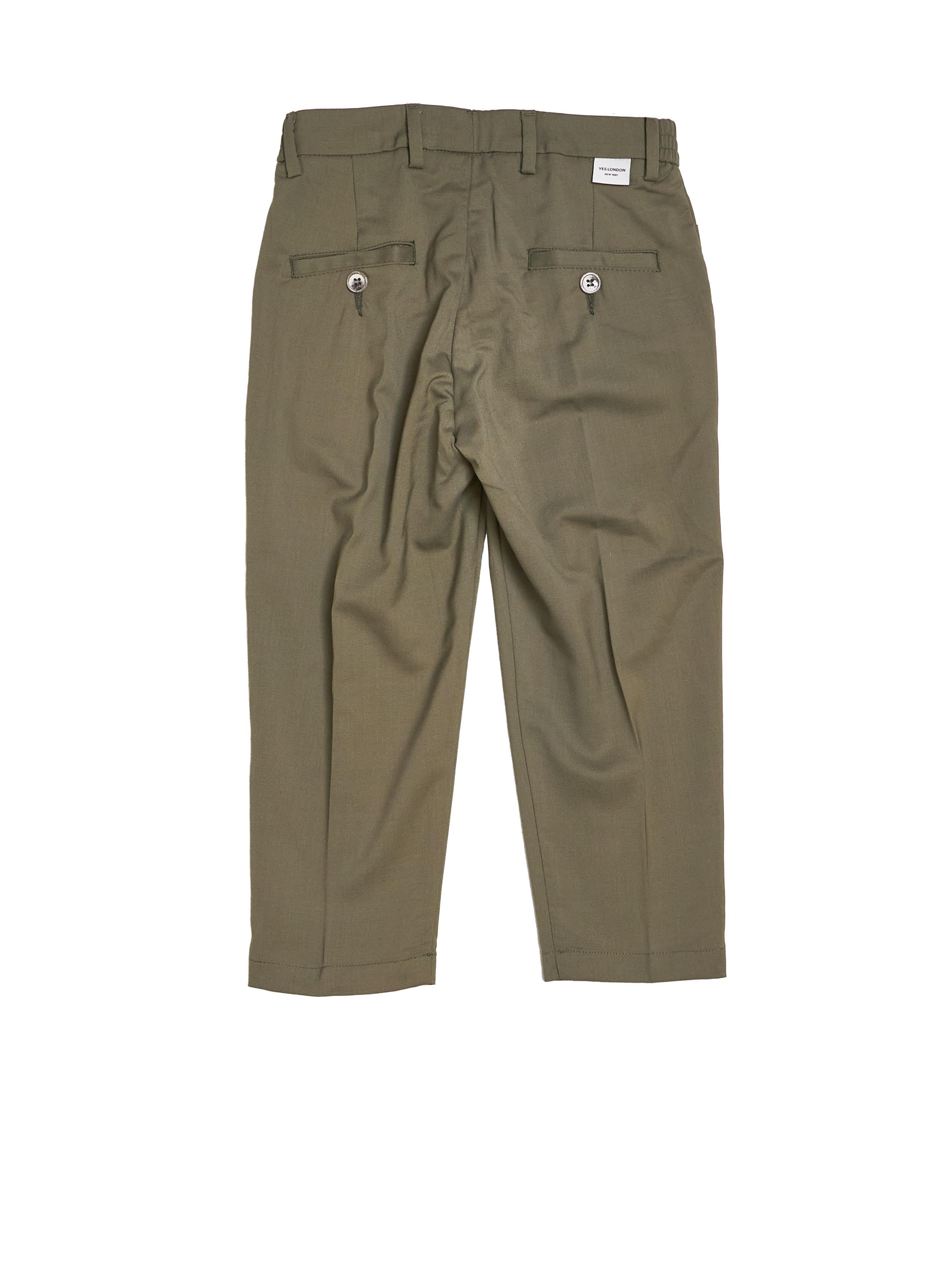 Yes London pantalone kids verde