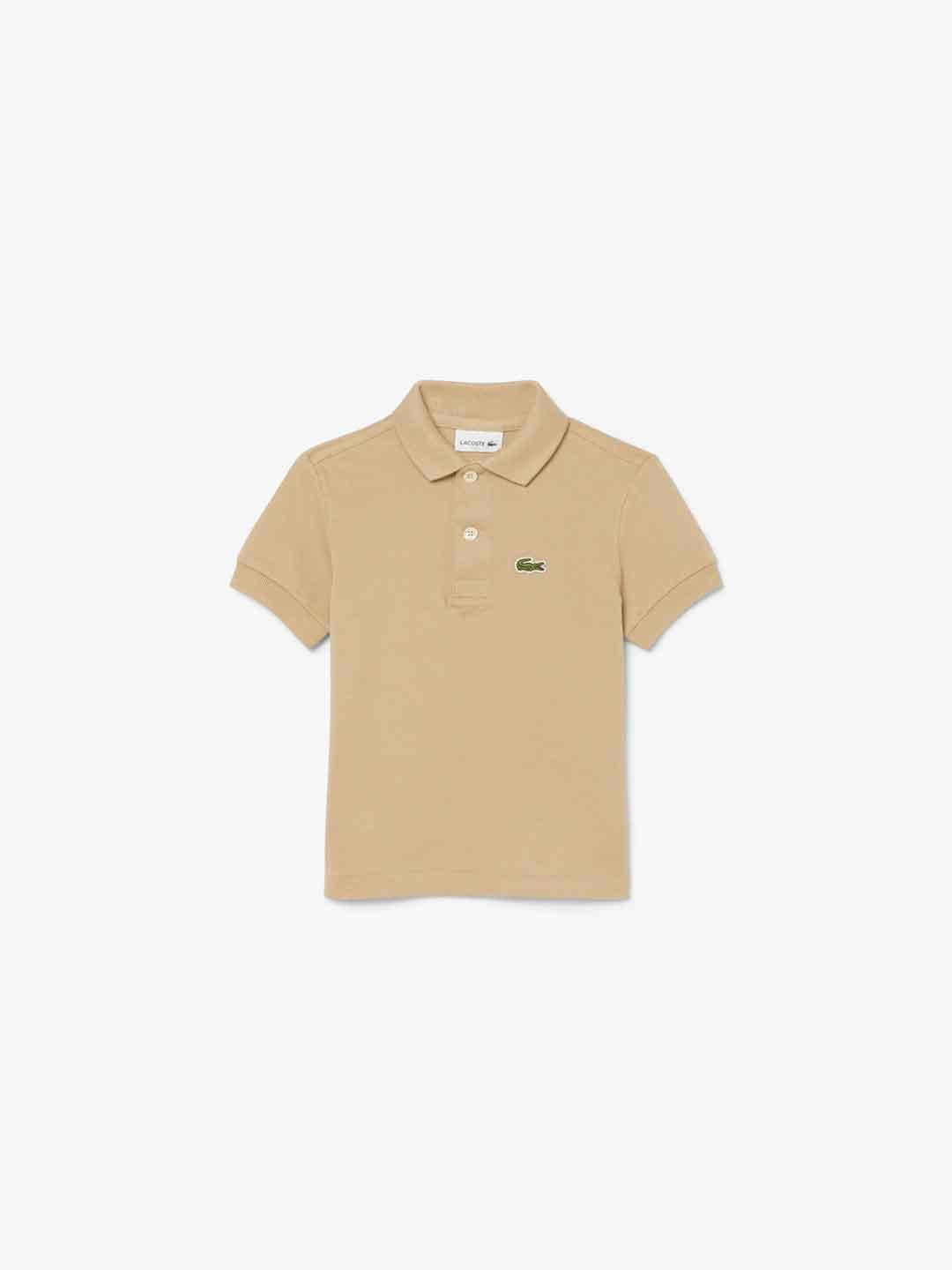 Lacoste t-shirt kids beige