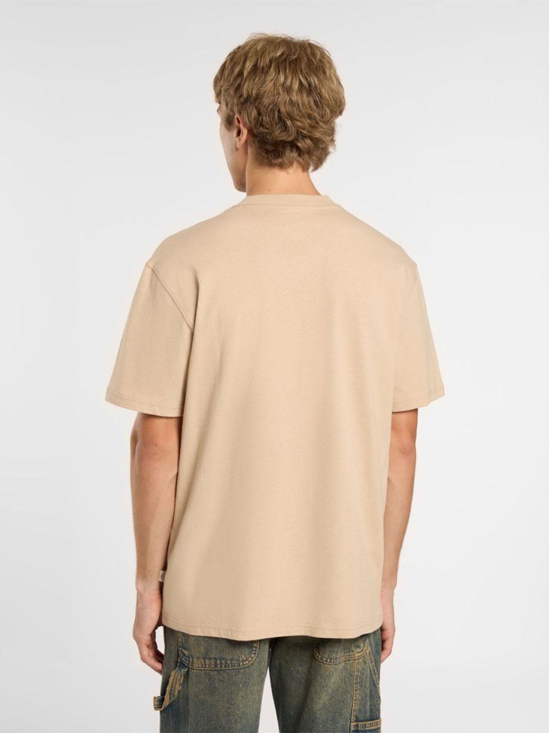 Dickies Luray t-shirt beige con taschino