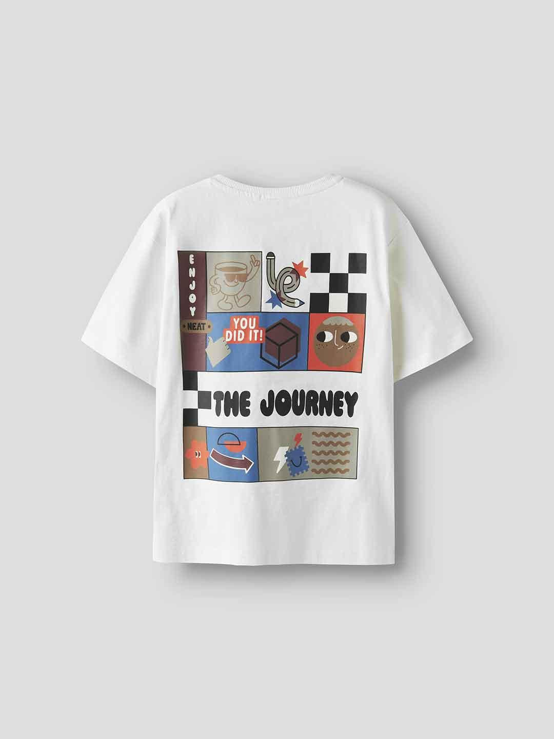 Name It t-shirt kids bianco the journey