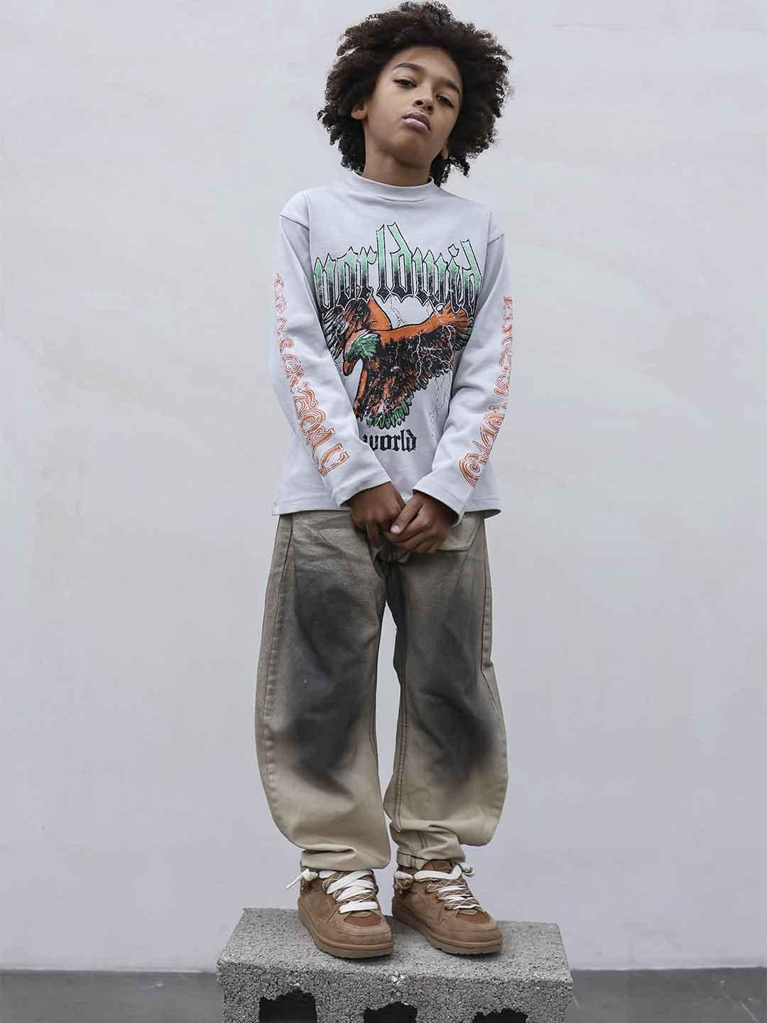 Present Day jeans kids beige