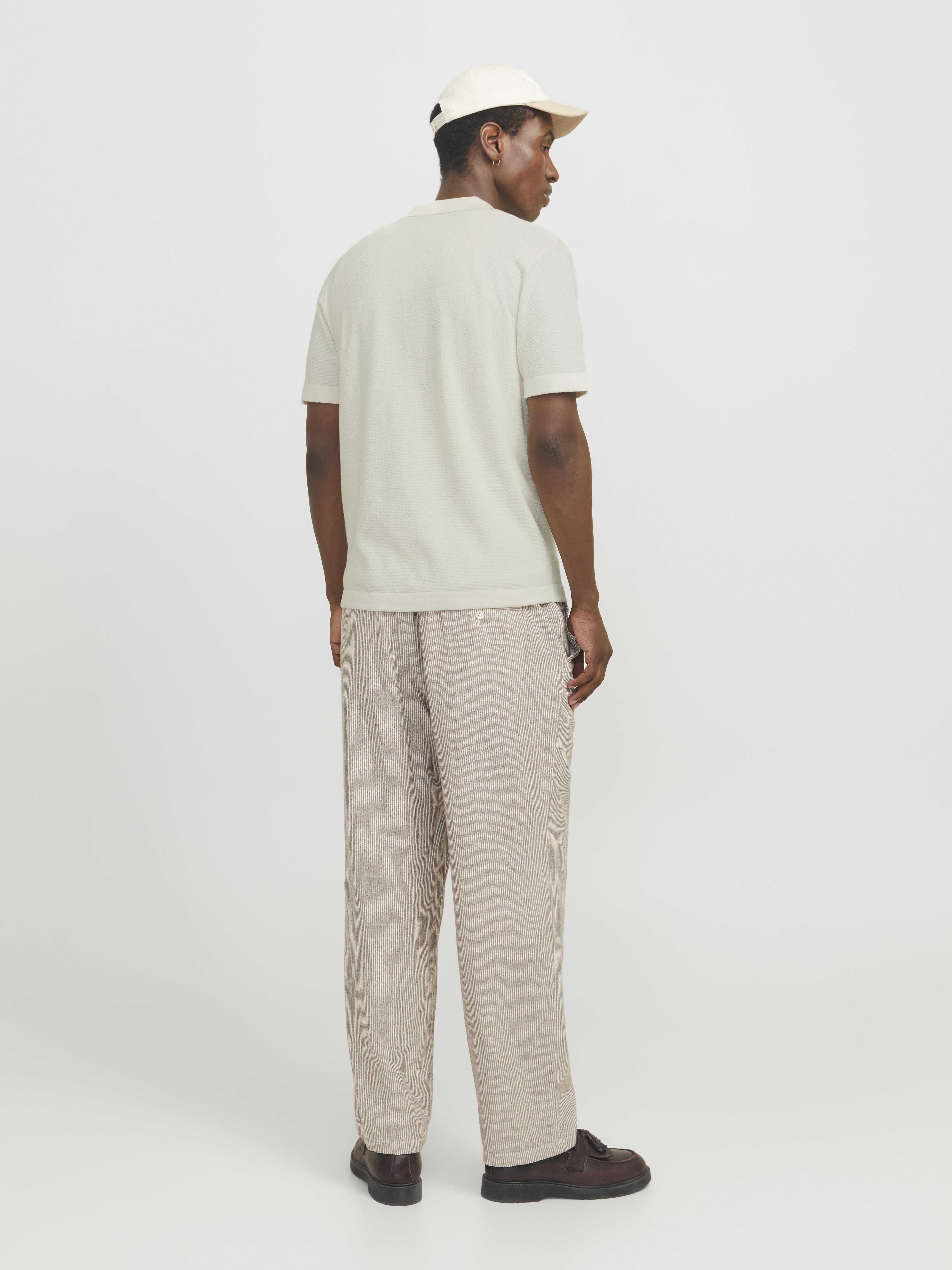 Jack & Jones polo panna con bottoni