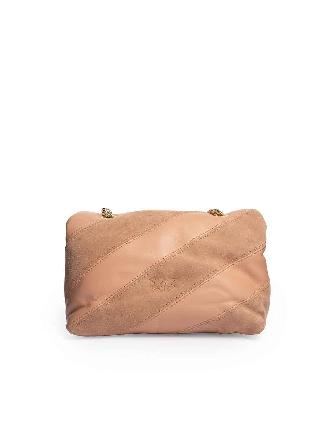 Pinko Love Puff Mini borsa cipria in suede