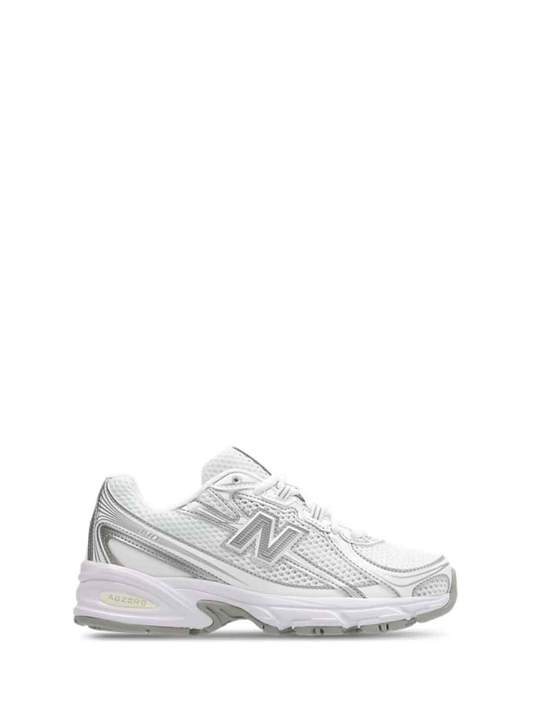 New Balance 740 sneakers bianco e argento