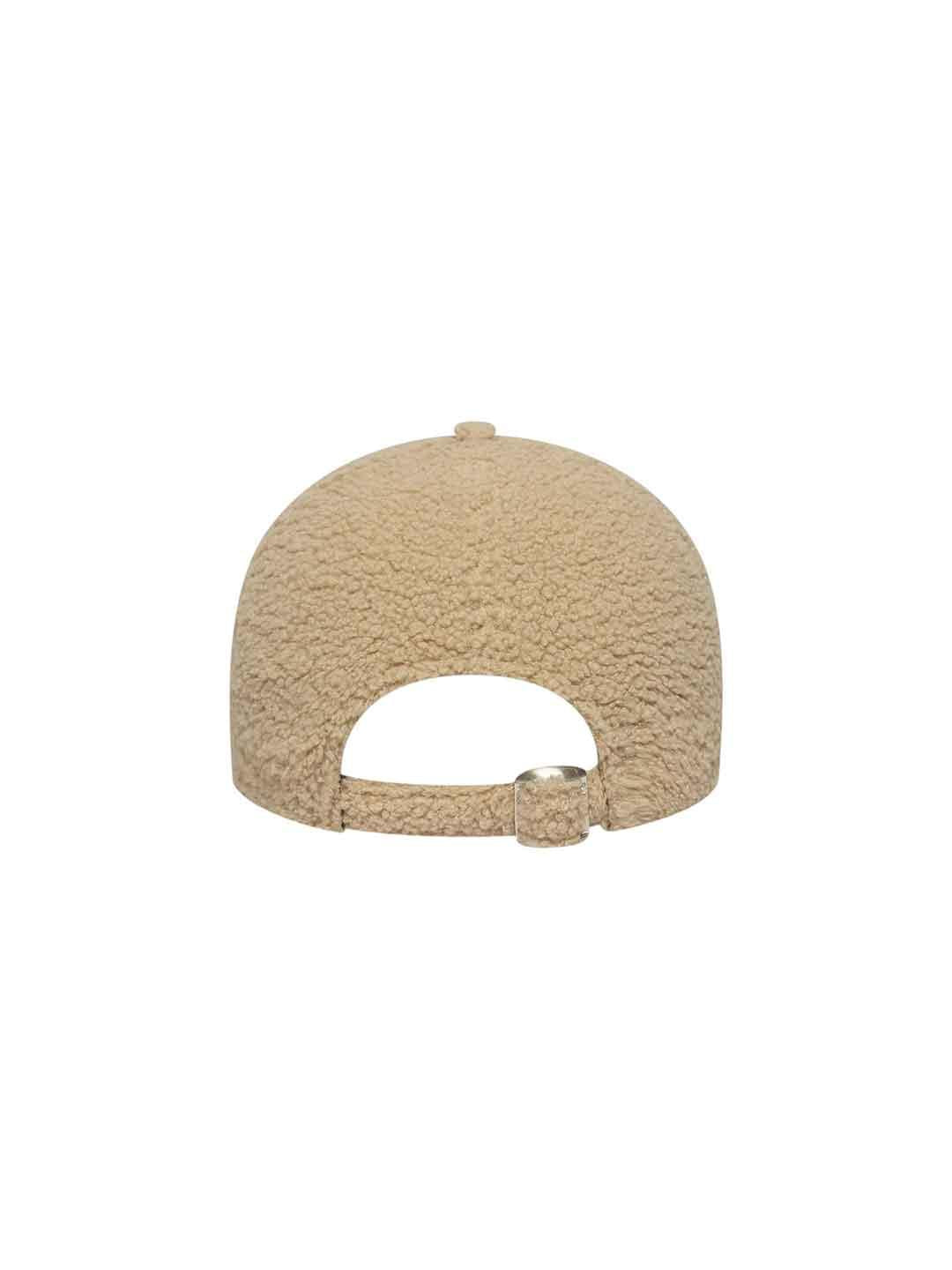 New Era 9FORTY cappello beige in teddy