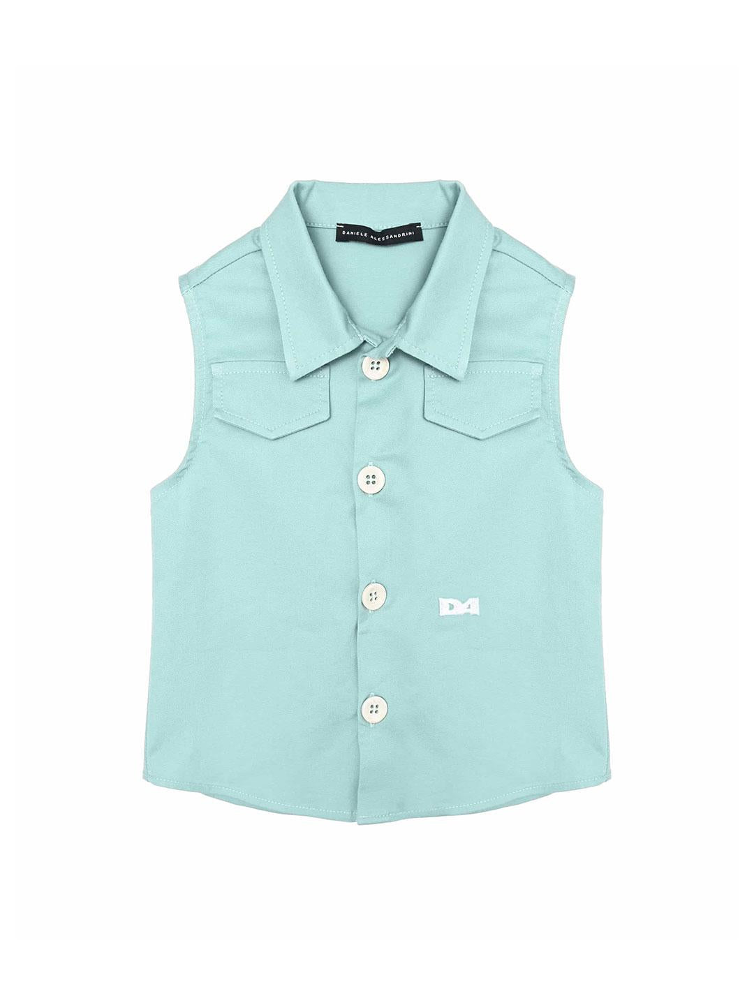 Daniele Alessandrini camicia kids verde