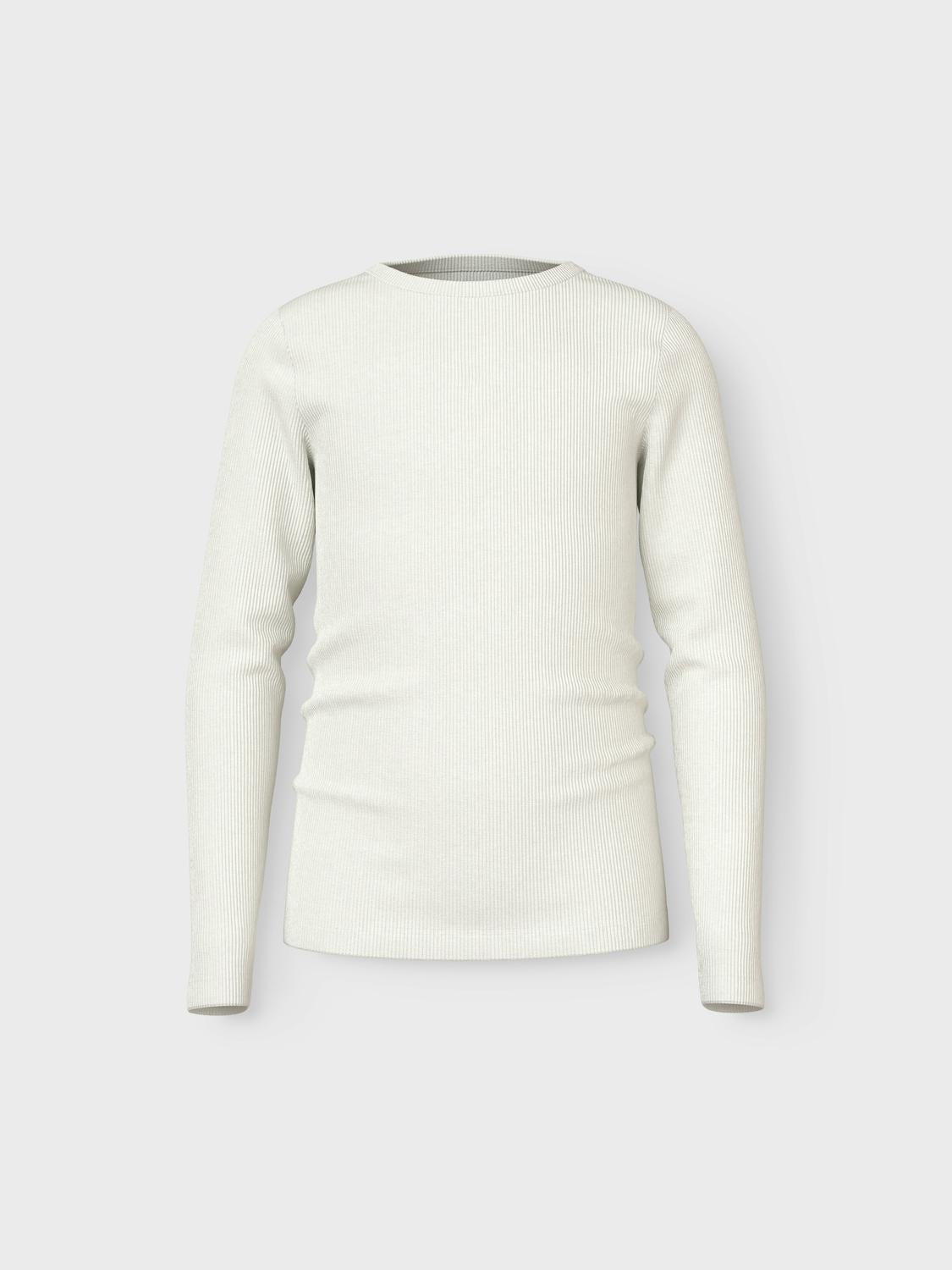 Name It maglia kids bianco a coste