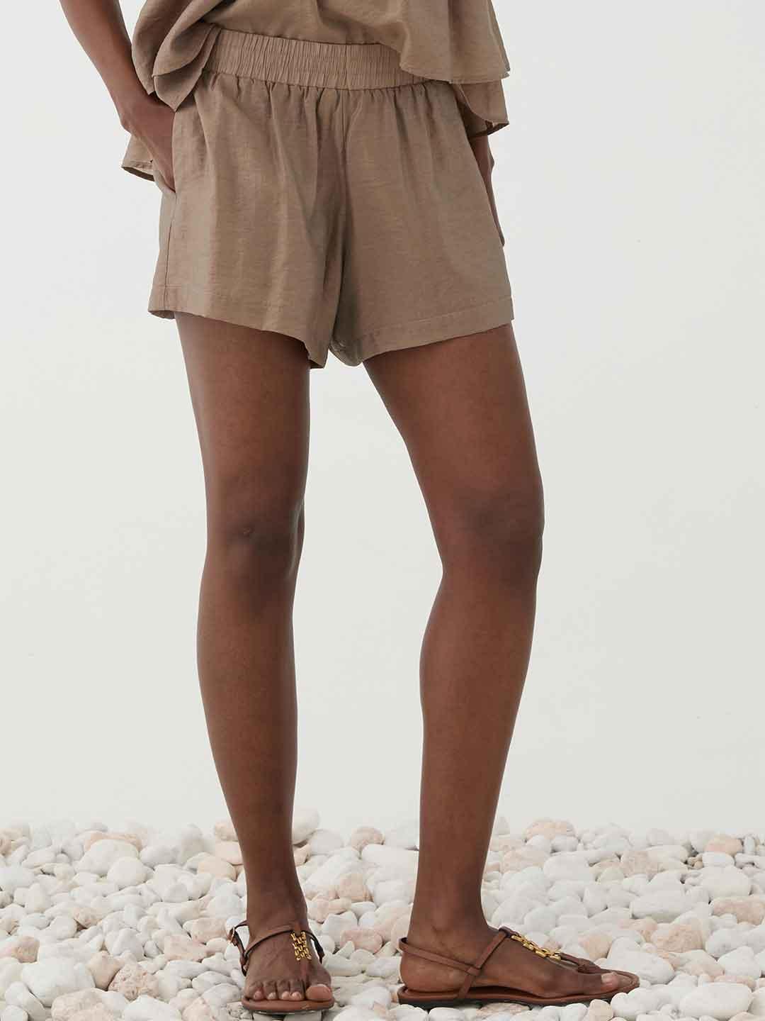 Eleh shorts marrone