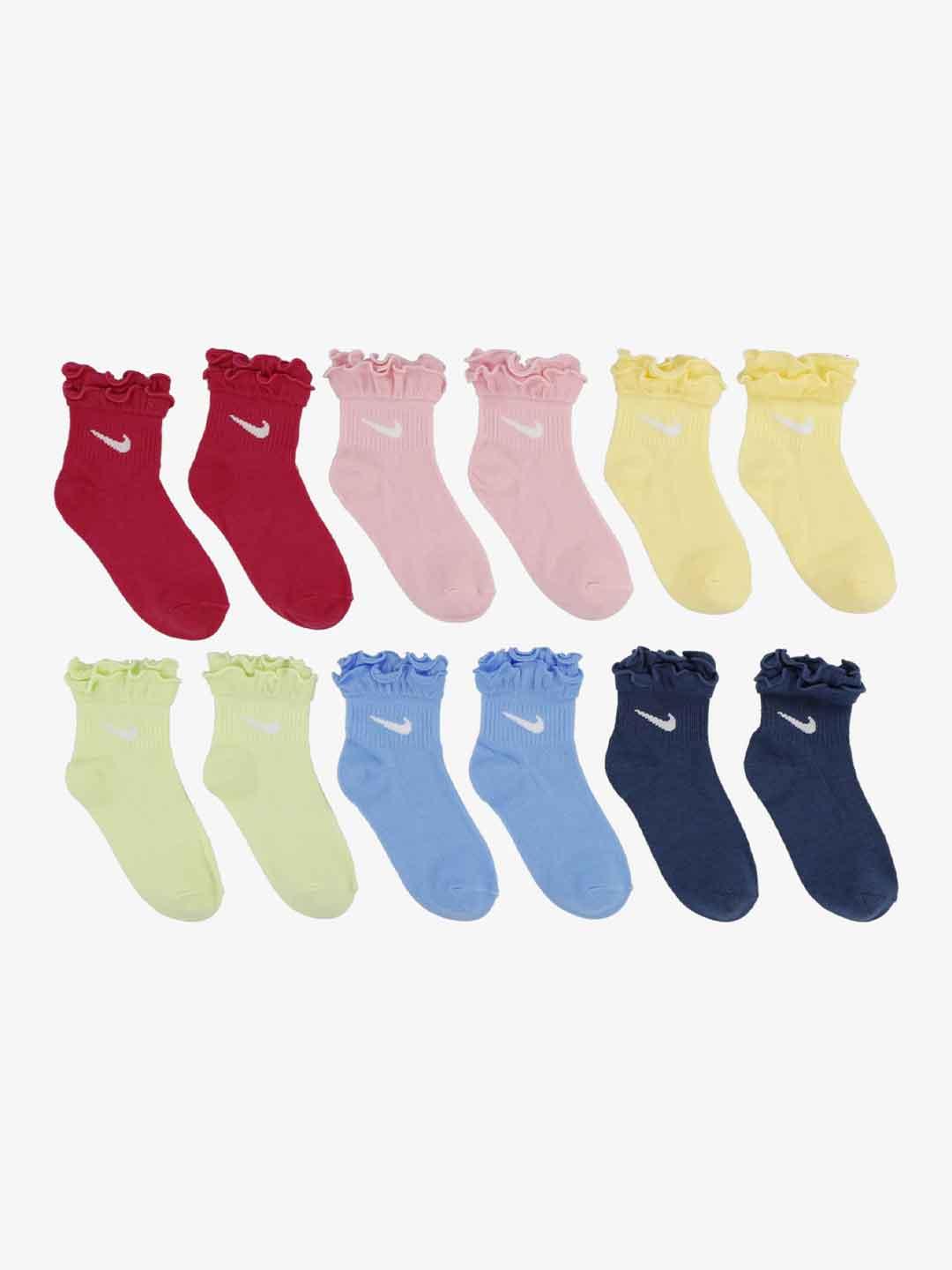 Nike calzini kids rosa set da 6 paia