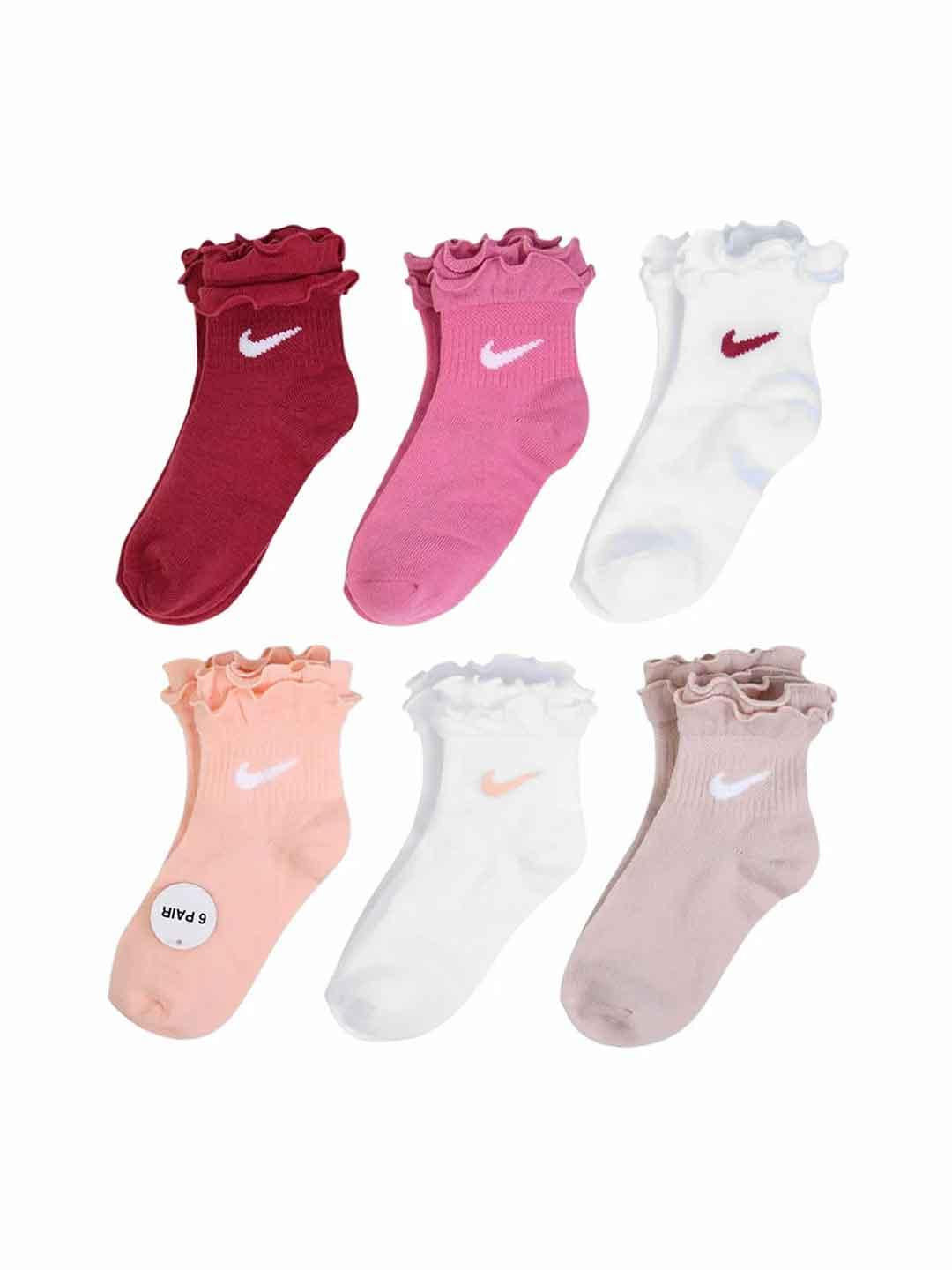 Nike calzini kids rosa set da 6 paia