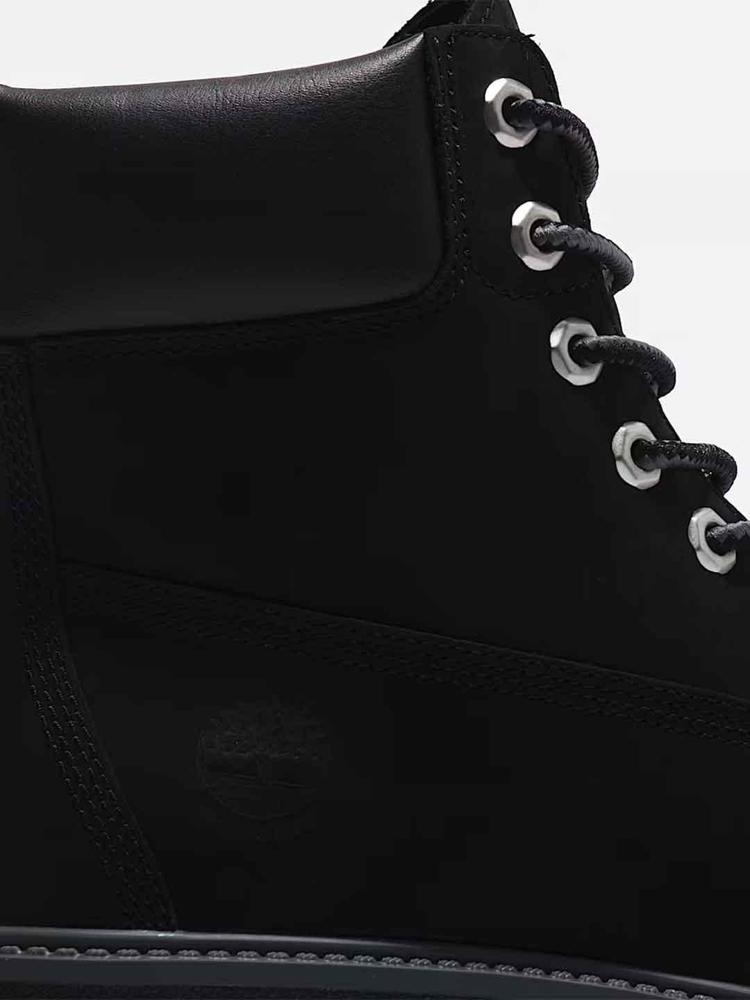 Timberland Stone Street 6 Inch anfibio nero platform