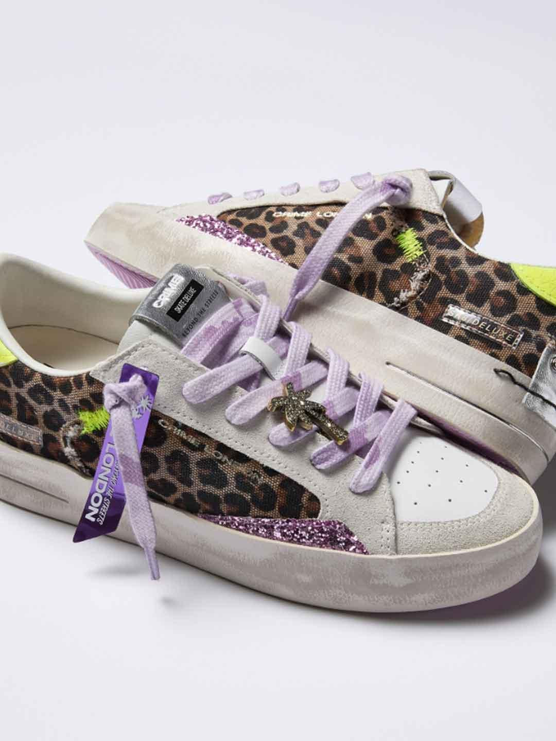 Crime Sk8 Deluxe sneakers maculato