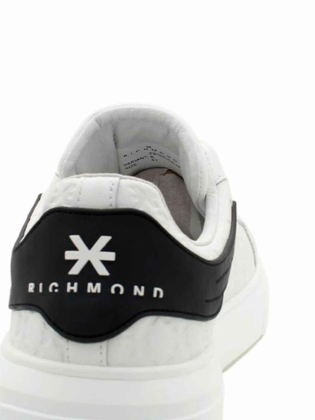 John Richmond 29105 CPA sneakers bianco con placca